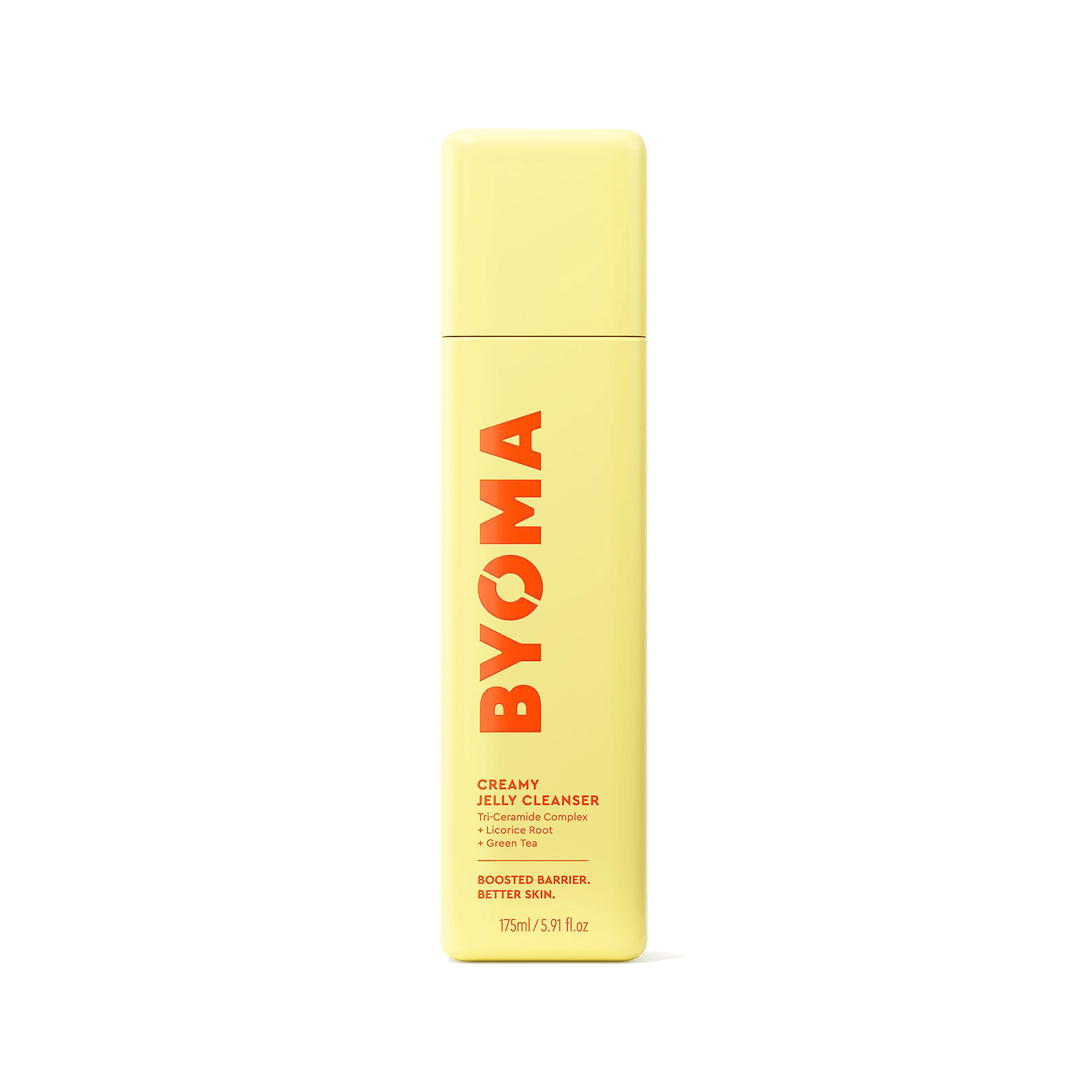 BYOMA Creamy Jelly Cleanser - Hydrating Facial Cleanser for Skin Barrier Repair -Tri-Ceramide Face Wash for Sensitive Skin & All