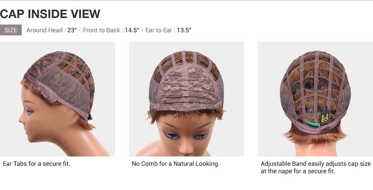 BOBBI BOSS Synthetic Hair Wig M707 Buttercup (2)