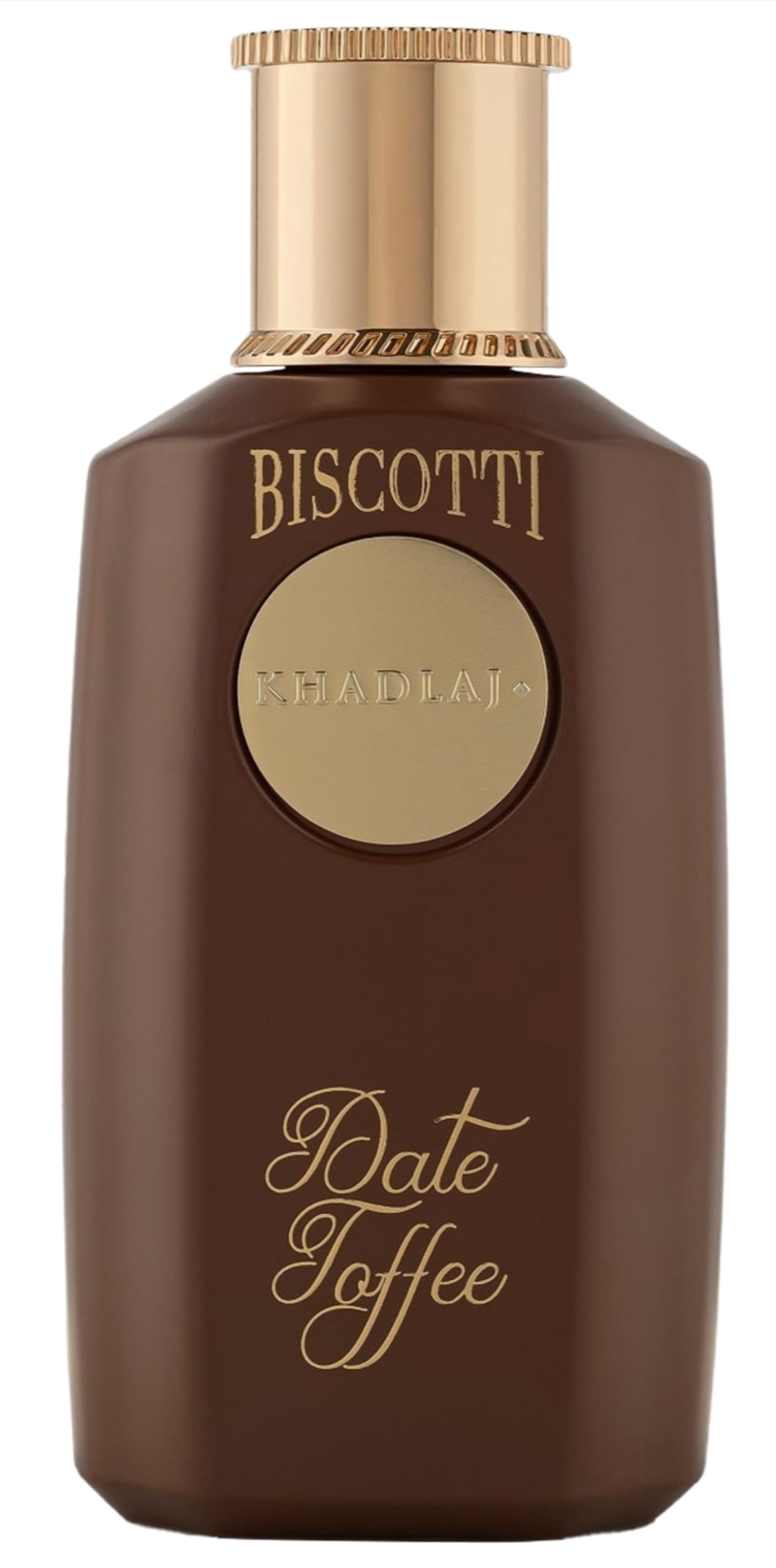 Khadlaj Biscotti Date Toffee - Sweet, Gourmand, Coffee, Amber - Extrait de Parfum Spray Long-Lasting Fragrance for Unisex, 3.4 O