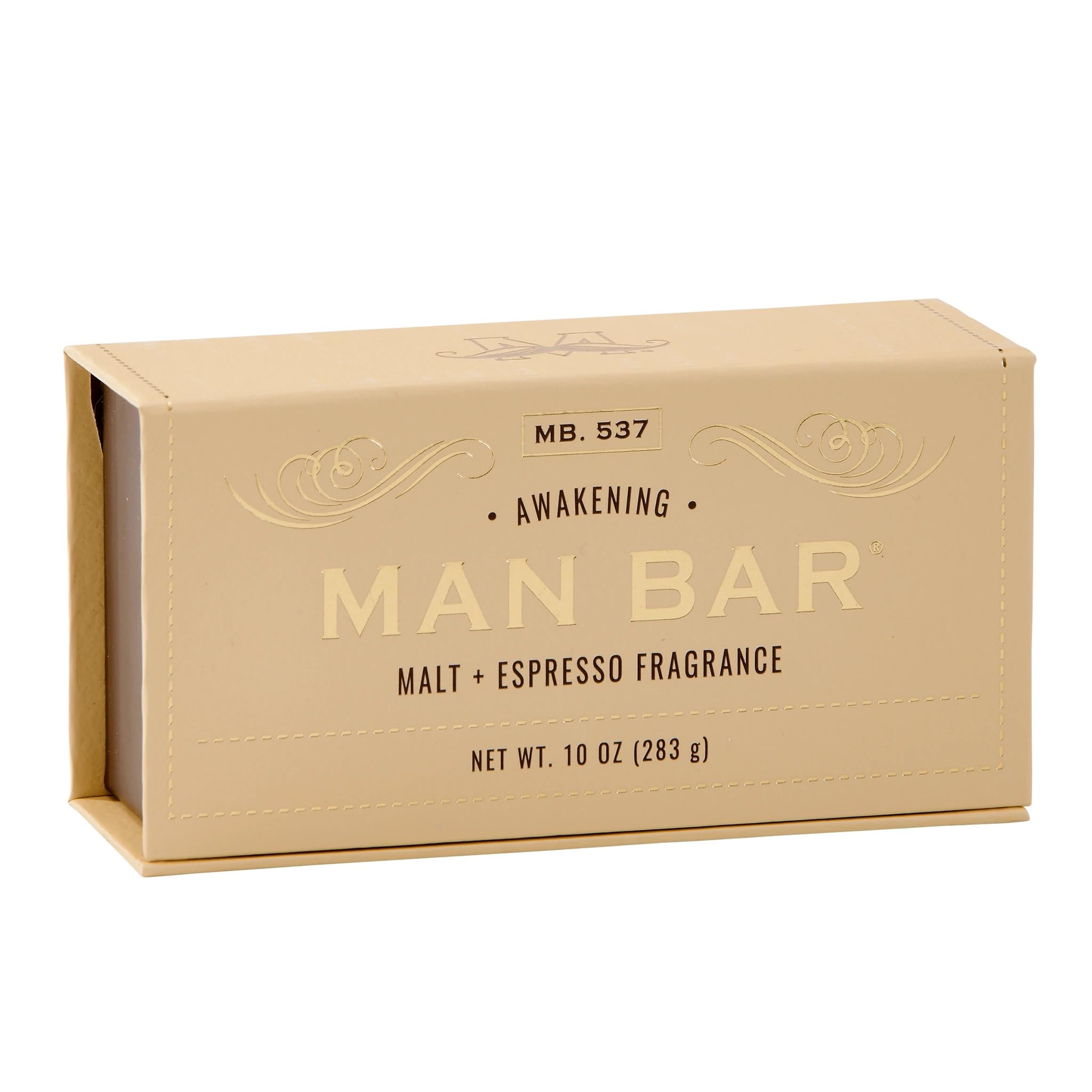 San Francisco Soap Company Malt and Espresso Fragrance Man Bar - Awakening - No Harmful Chemicals - Good for All Skin Types - Ma