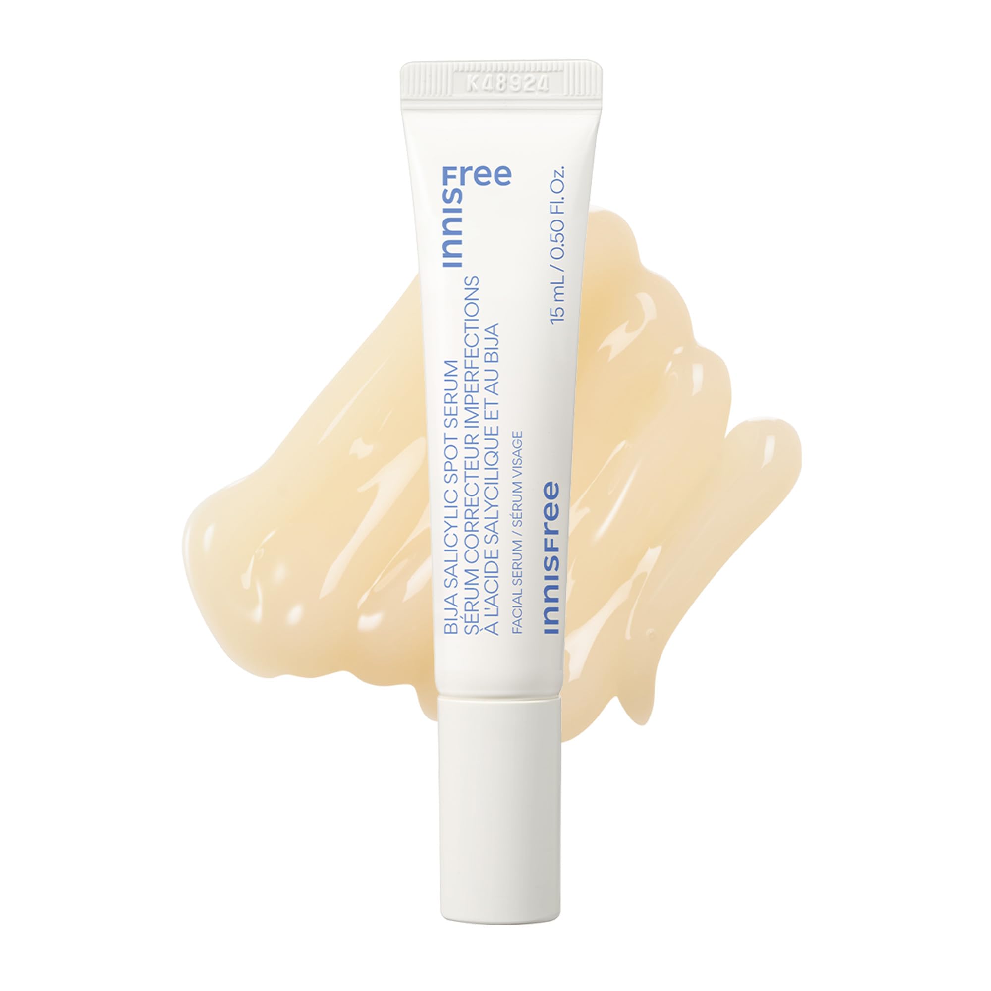 Innisfree Bija Salicylic Spot Serum With Salicylic Acid And Castor Seed Oil, Korean Skincare Spot Serum For Smooth Skin (Packagi
