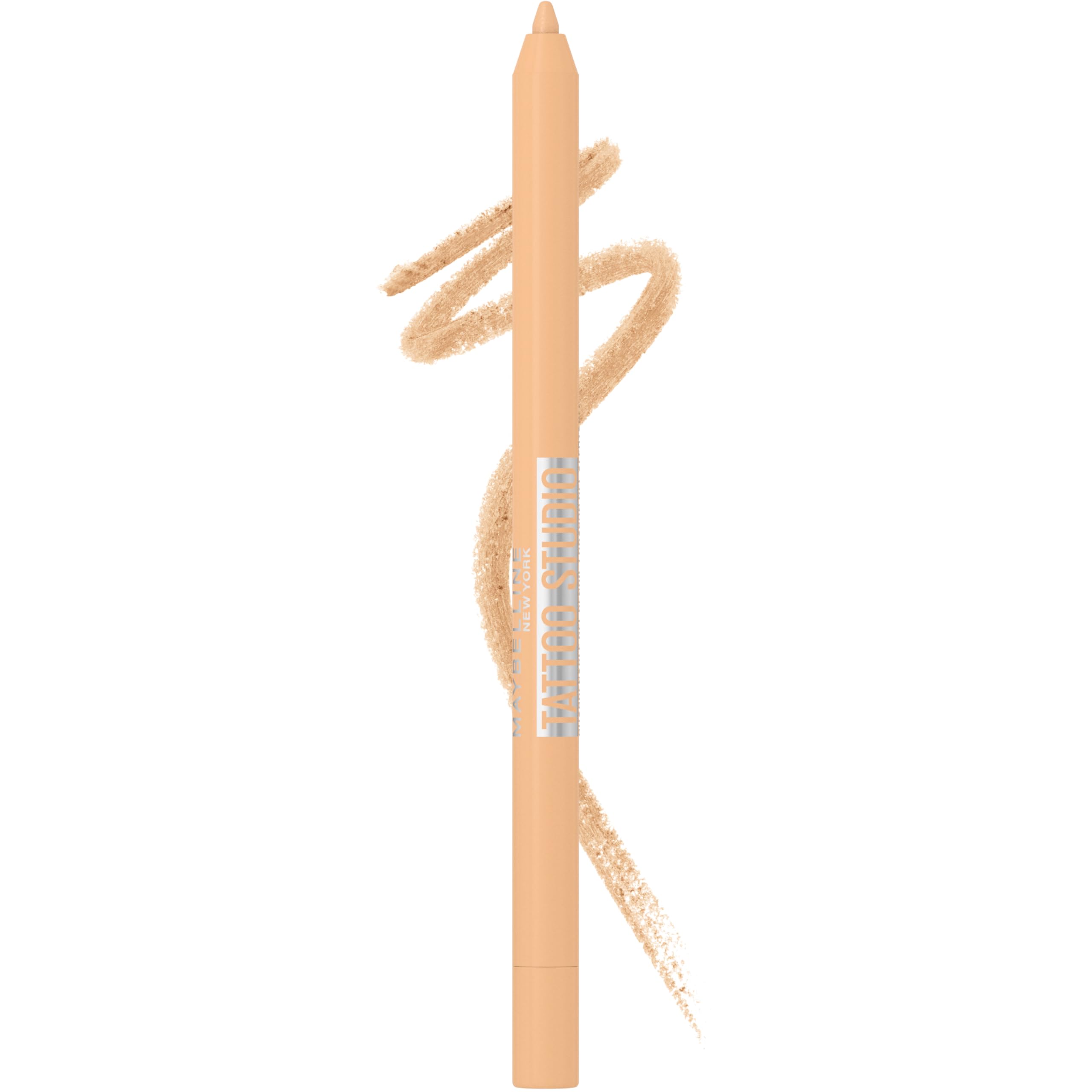 MAYBELLINE Tattoo Studio Sharpenable Gel Pencil Waterproof Eyeliner, LongLasting Eyeliner With Smooth Gel Pigments For Up To 36