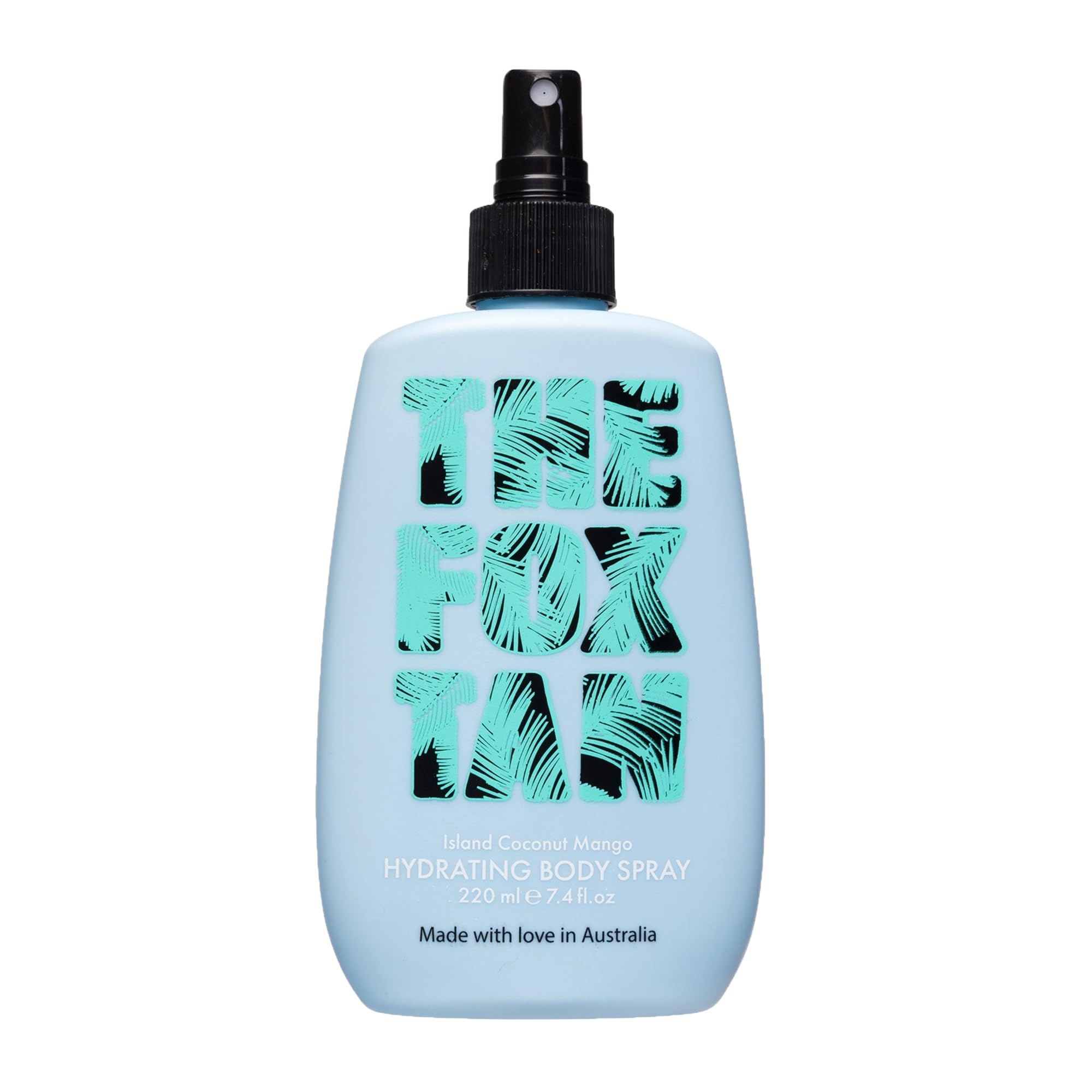 The Fox Tan Hydrating Body Spray, Long-Last Fragrance Perfume Mist, Soothing & Moisturizing, Tropical Scent, Vegan & Cruelty-Fre