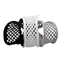 Di Prima Classic Combo Mesh Elastic, White/Black/Grey