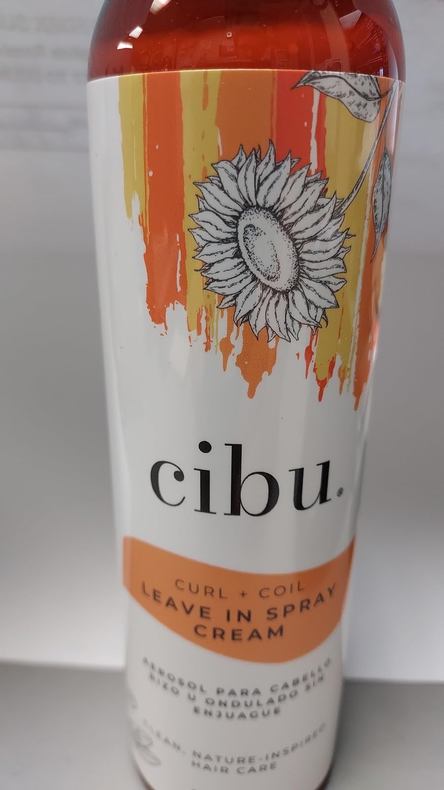 Cibu Leave-In Spray Cream For Curls, Coils & Waves - Moisturizes & Strengthens With Improved Texture | Revitalizes & Activates F