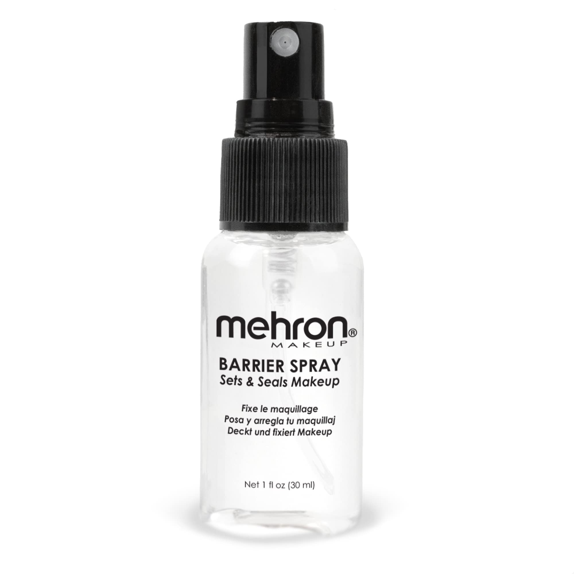Mehron Makeup Barrier Spray  Setting Spray For Makeup  Makeup Setting Spray For Face 1 Fl Oz (29 Ml)