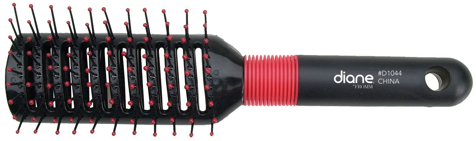 Diane Deluxe Tunnel 9 Row Brush, Red (D1044)