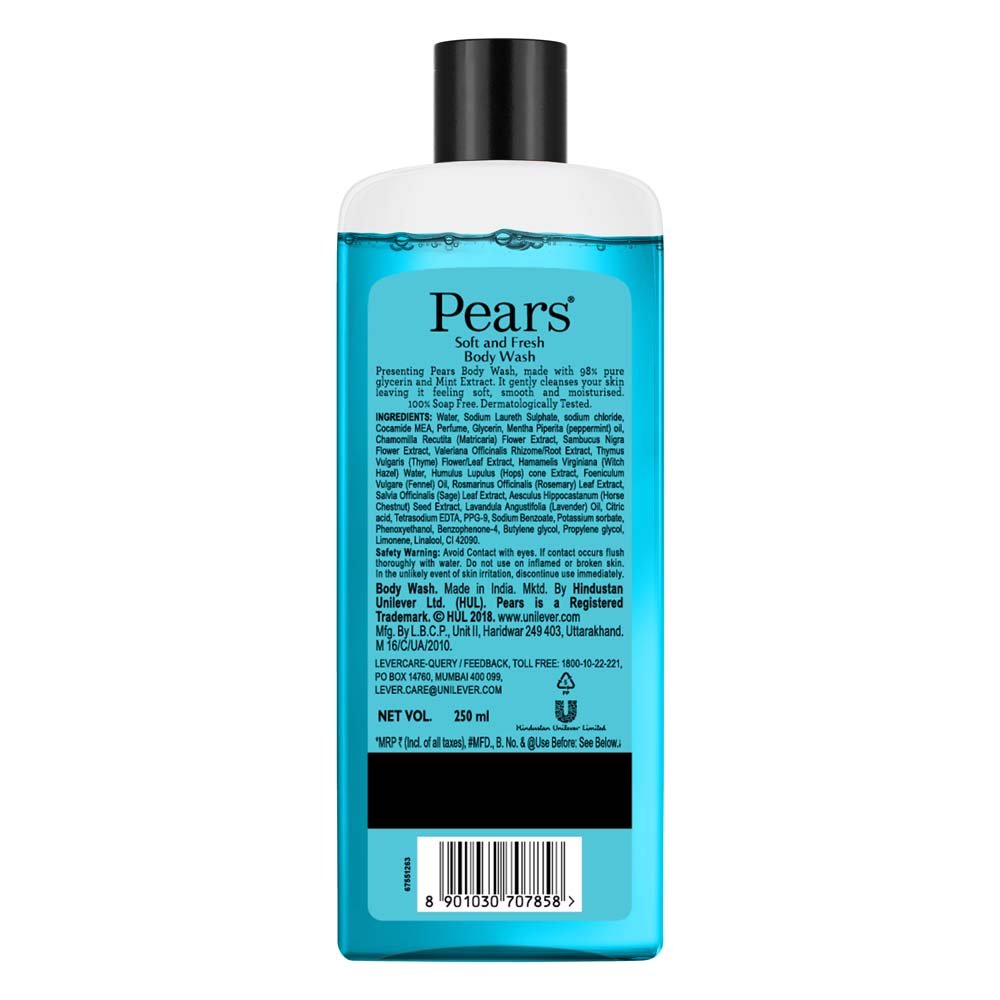 Pears Soft And Fresh Shower Gel, 250Ml