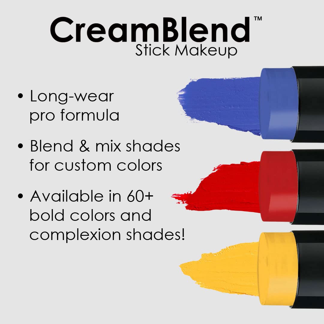 Mehron Makeup CreamBlend Stick - Body Paint (.75oz) (Yellow)
