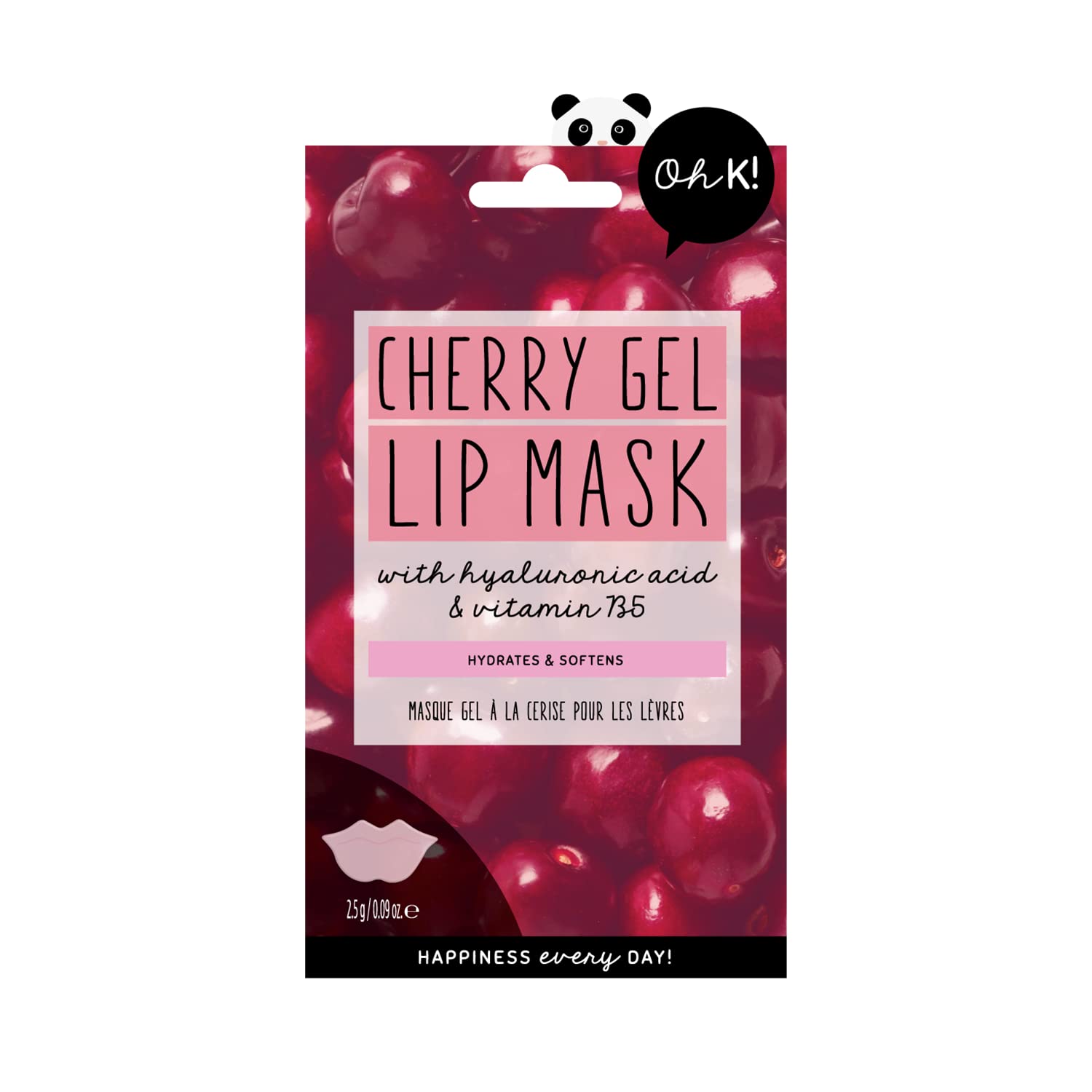 Lip Mask - Cherry Gel By Oh K! For Unisex - 1 Pc Lip Mask
