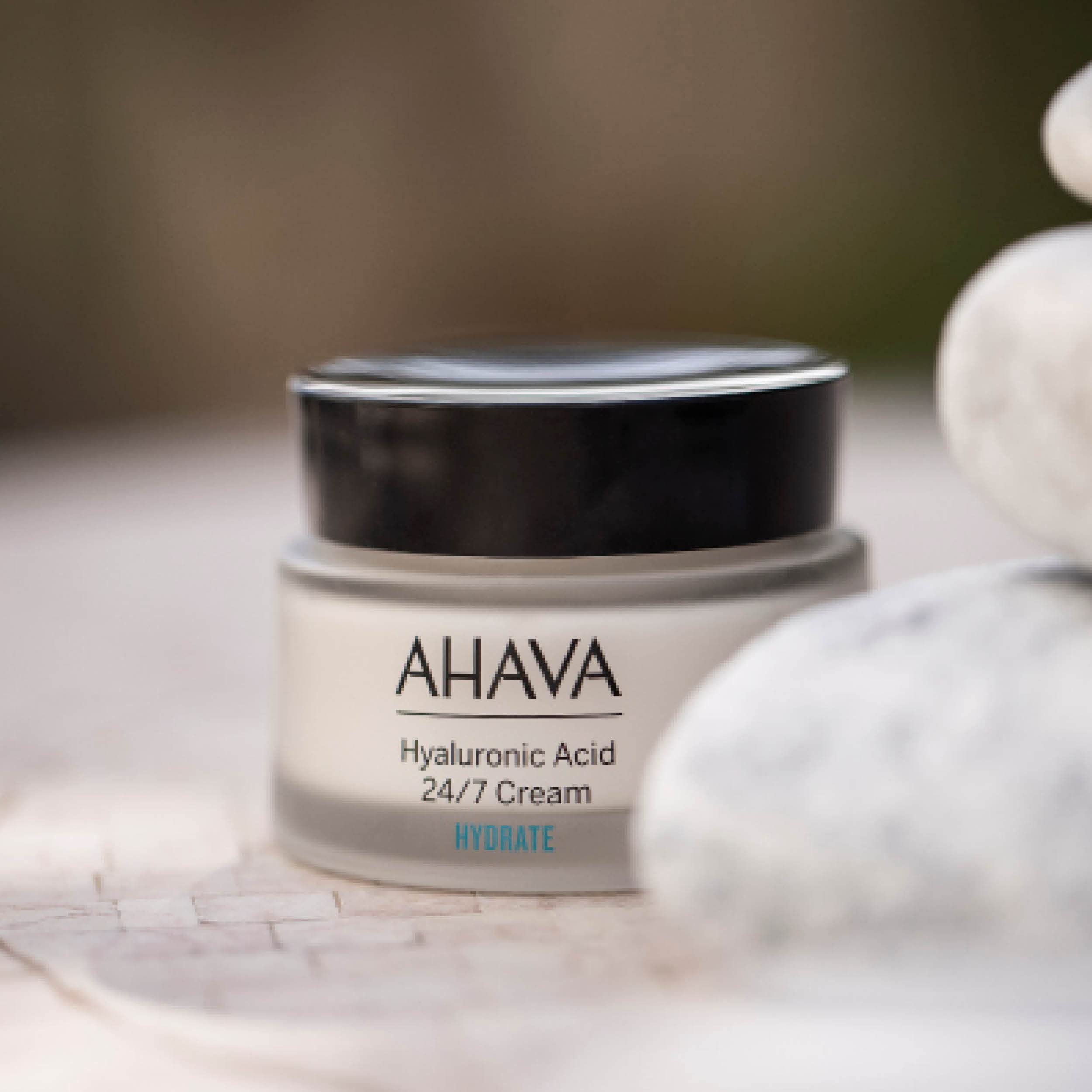 Ahava Hyaluronic Acid 24/7 Cream - Long-Lasting Hydration From Inside & Out, Boosts Hydration, Softening & Refining Skin'S Textu