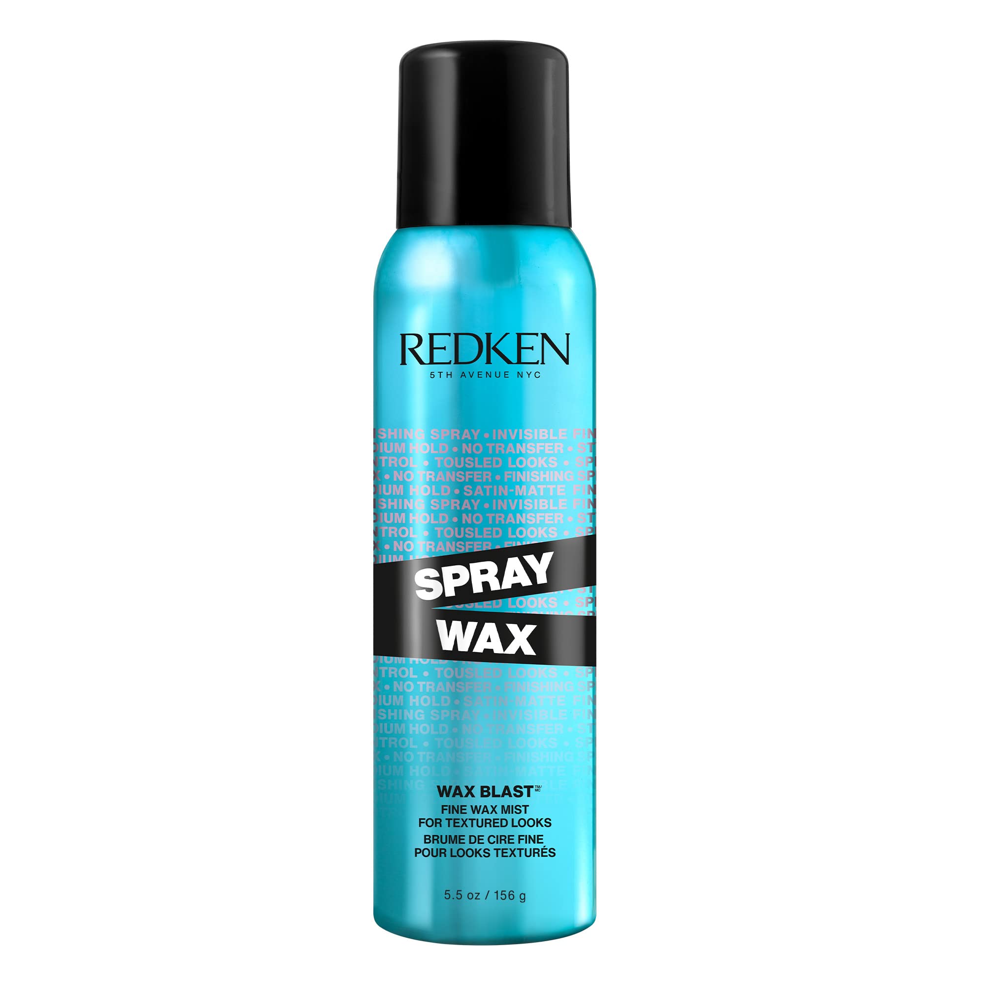 Redken Spray Wax Invisible Texture Mist | For All Hair Types | High Impact Finishing SprayWax | Adds Volumizing Body & Dimensio