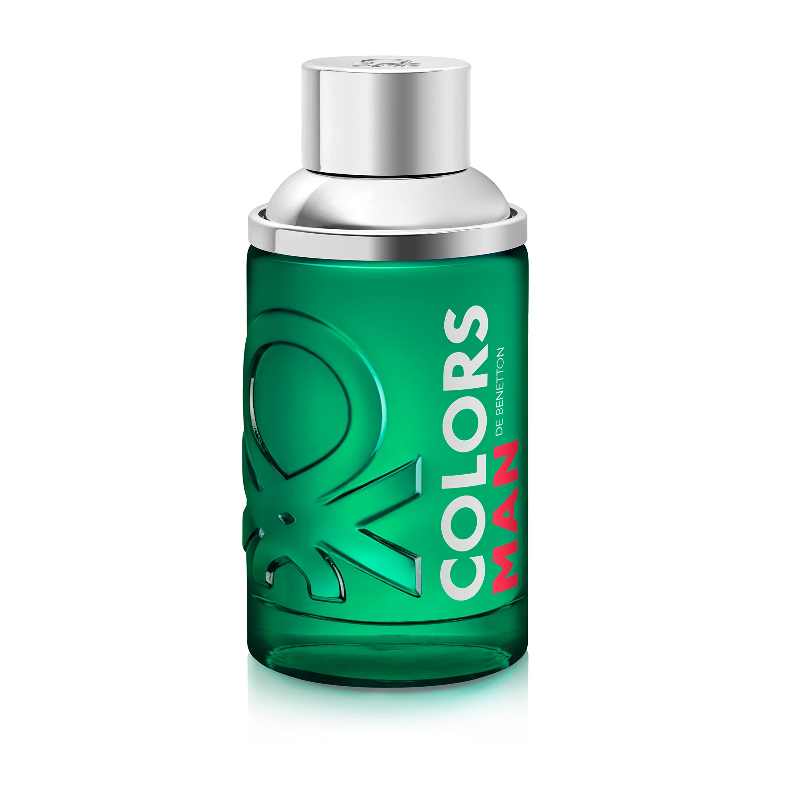 Benetton Colors Man Green Eau De Toilette Spray 3.4 Oz