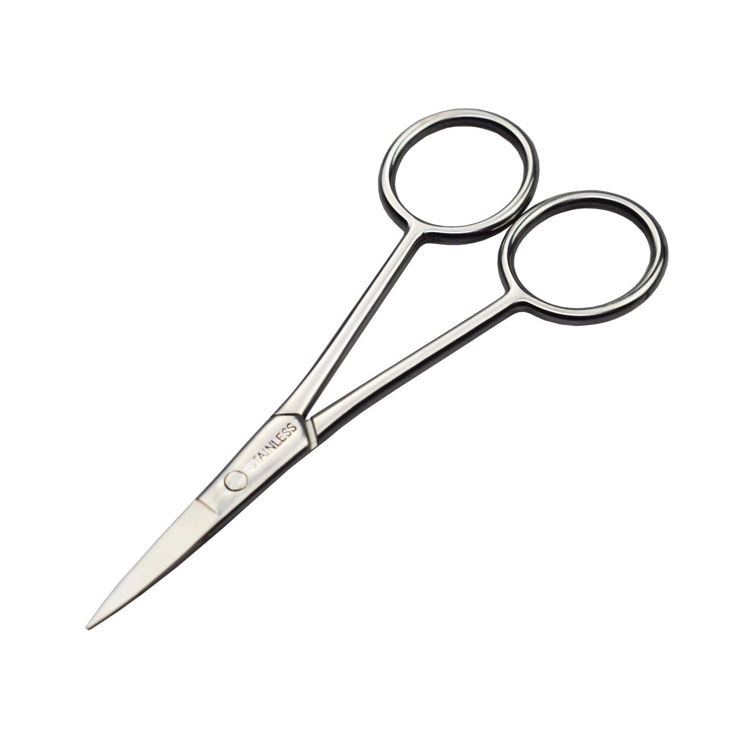 Motanar Professional Grooming Scissors for Personal Care Facial Hair Removal and Ear Nose Eyebrow Trimming Stainless Steel Fine 
