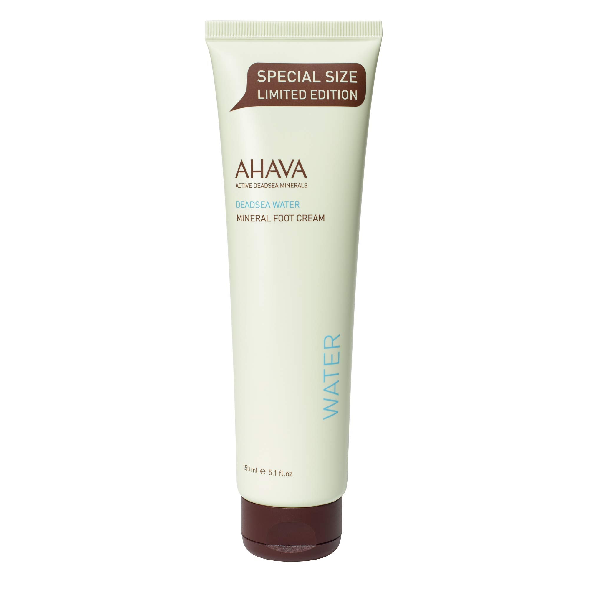Ahava Dead Sea Water Mineral Foot Cream - Nourishes & Hydrates Dry Soles, Prevents Cracks & Irritations, With Witch Hazel Leaf,