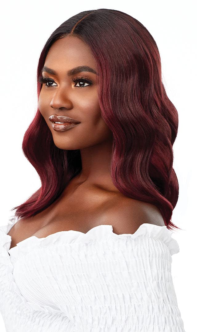 Outre Everywear Synthetic Hd Lace Front Wig - Every 8 (Drff425/99J)
