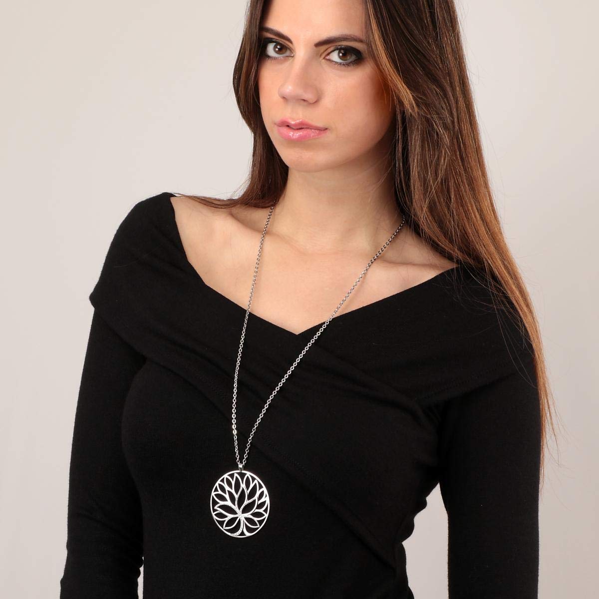 Morellato Women'S Necklace Satd03 Model Necklace, Estandar, Metal, Not A Gemstone