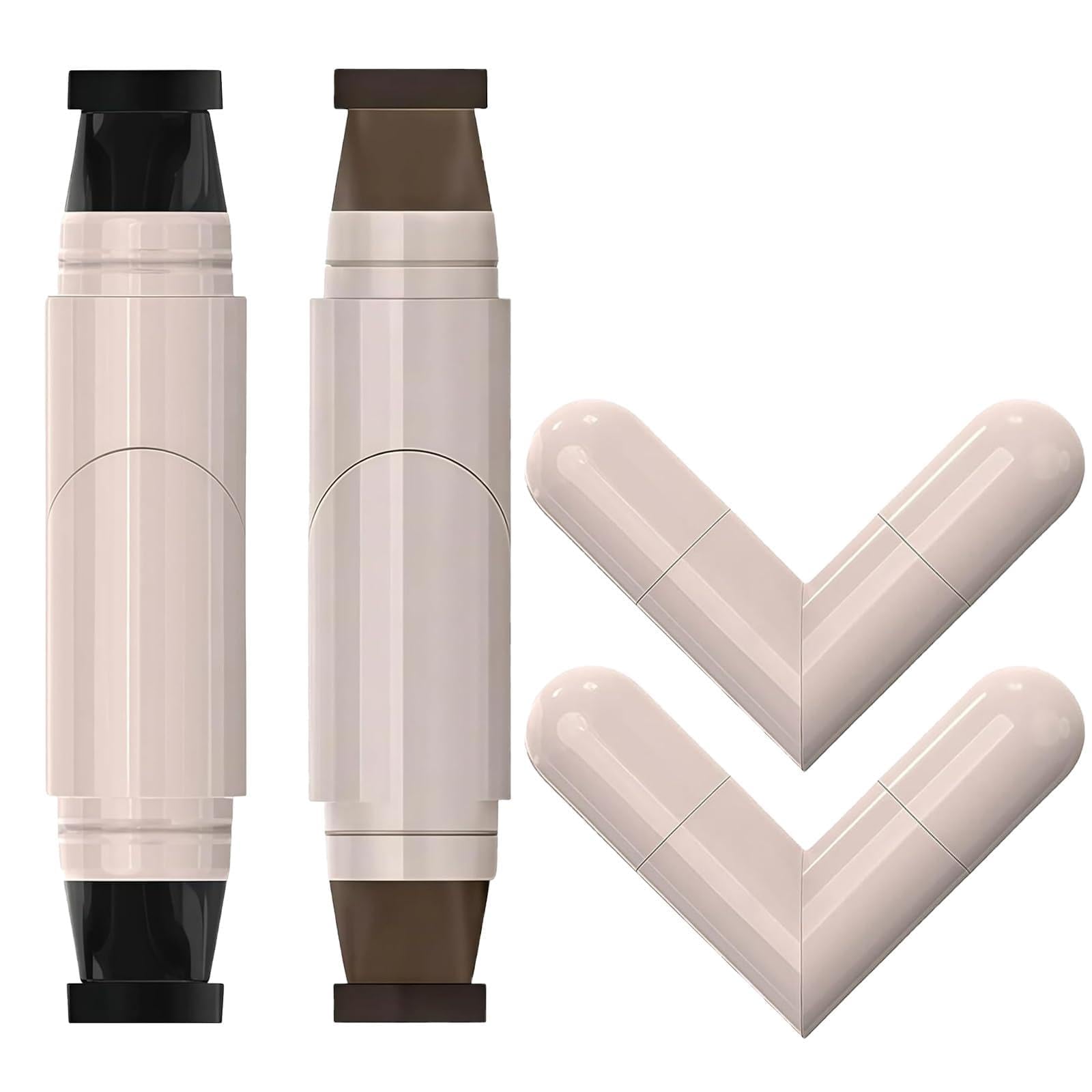 2Pcs Eyeliner Stamp, Winged Eyeliner Tool For Quick Morning Makeup, Easy Application For Beginners, Precision Winged Eyeliner St