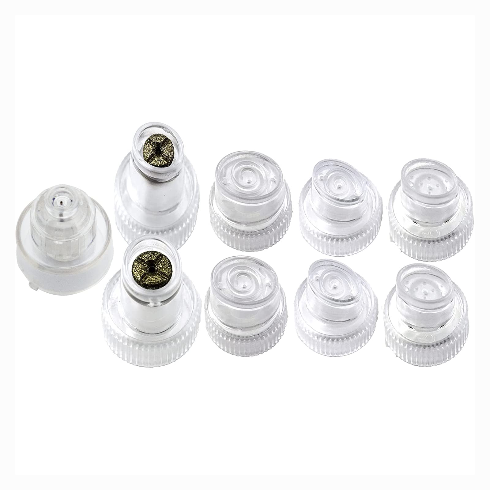 Face Care Beauty Machine Spare Parts Hydro Dermabrasion Aqua Peel Water Scrub Tips Caps 6 Plastic HydraDermabrasion 2 Diamond Mi