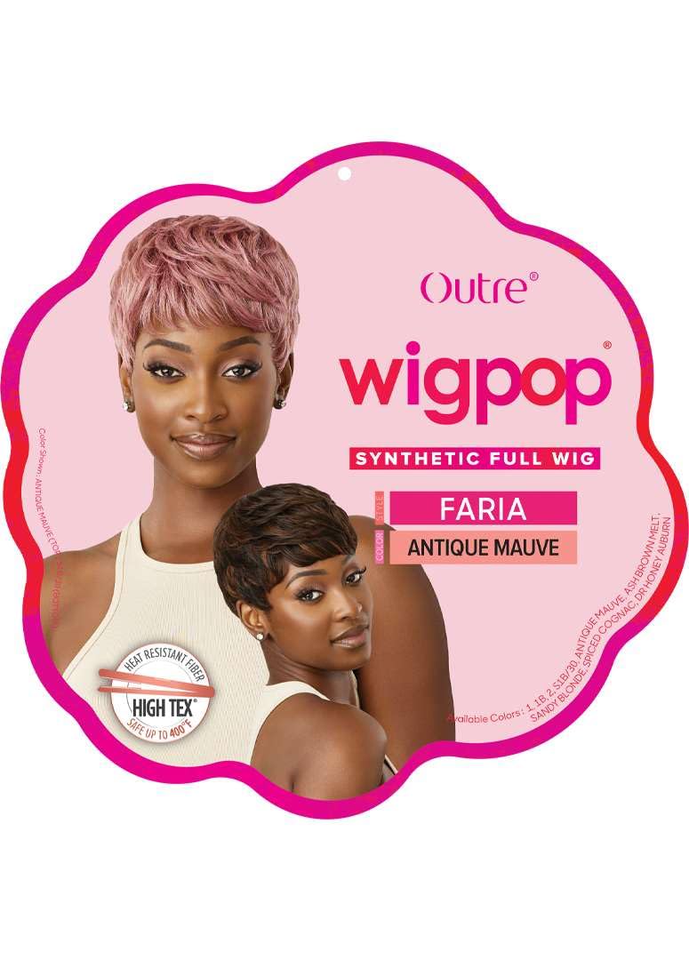 Outre Wigpop - Faria (DARK BROWN 2)