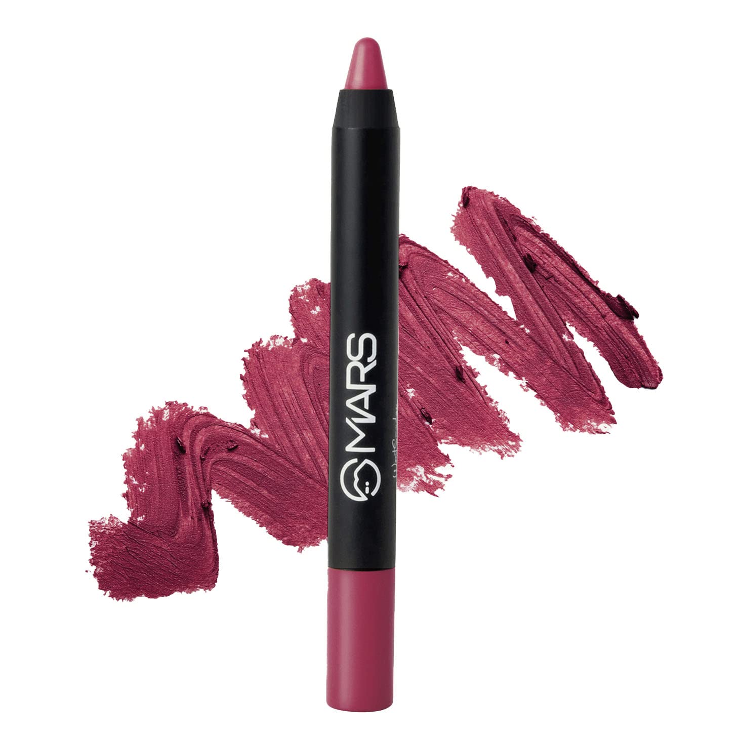 Mars Long Lasting Crayon Lipstick Up To 12 Hours Stay | Matte Finish | Waterproof | WonT Smudge WonT Budge Lip Crayon (3.5 Gm)