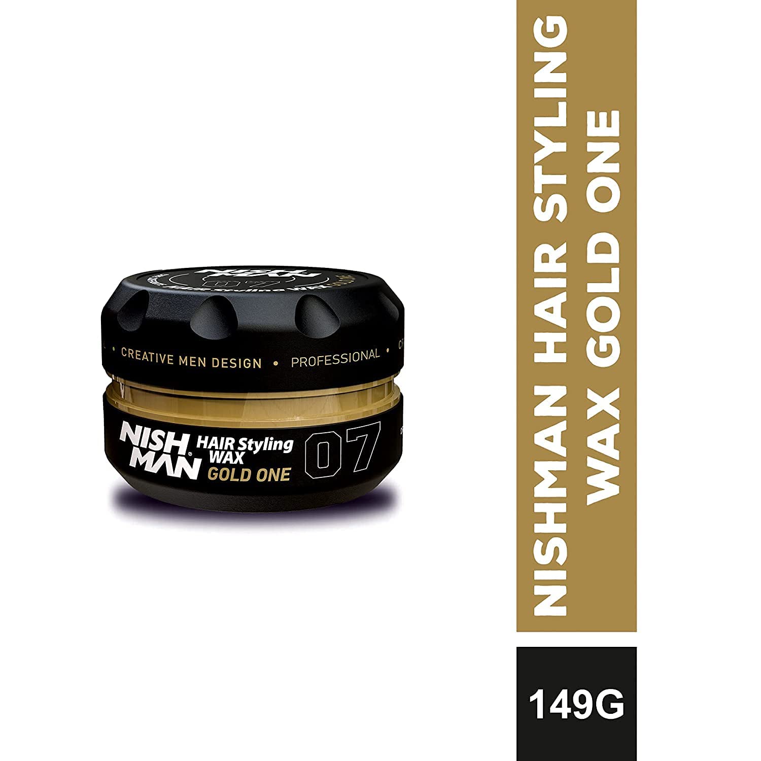 Nishman Hair Styling Series (07 Gold One Aqua Wax, 150Ml)