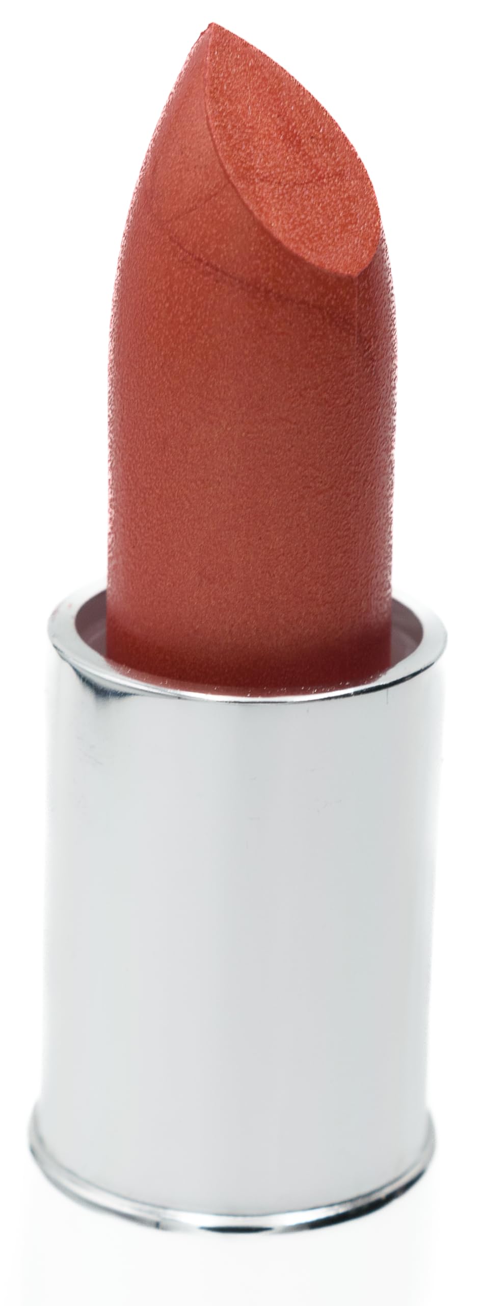 Pure Ziva Orange Sunset Shimmering Red Orange Metallic Frosted Lipstick Color Moisturizing Paraben Free, No Animal Testing & Cru