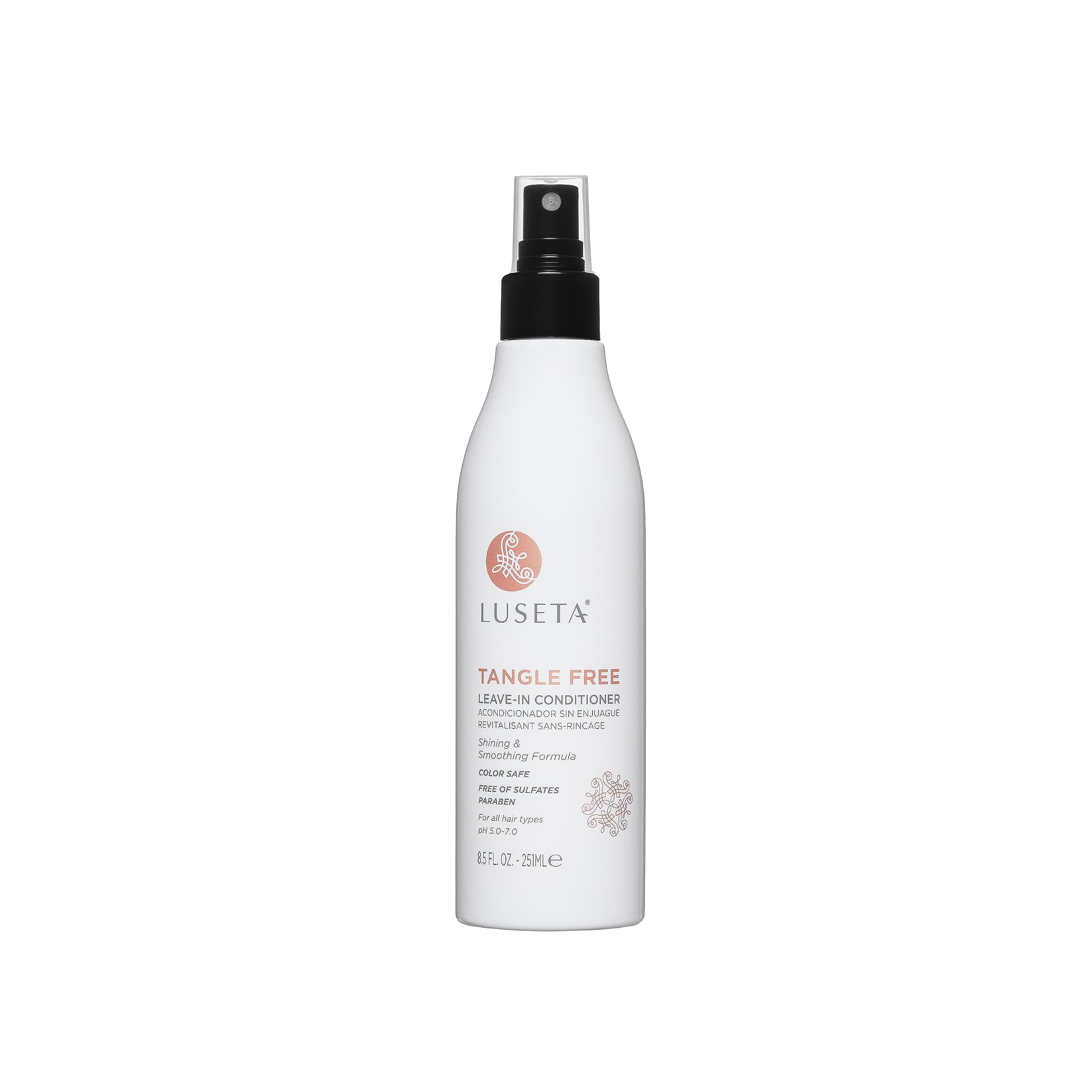 Luseta Tangle Free Leavein Conditioner for Women Sulfate Free Conditioner for Detangling with Keratin and Argan Oil, Color Safe