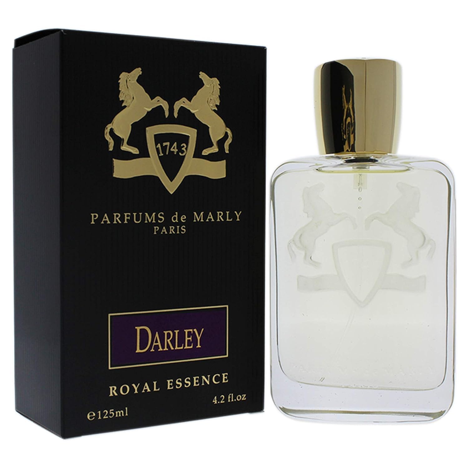Parfums De Marly - Darley - 42 Fl Oz - Eau De Parfum For Men - Top Notes Mint, Lemon - Heart Notes Lavender, Cinnamon - Base Not