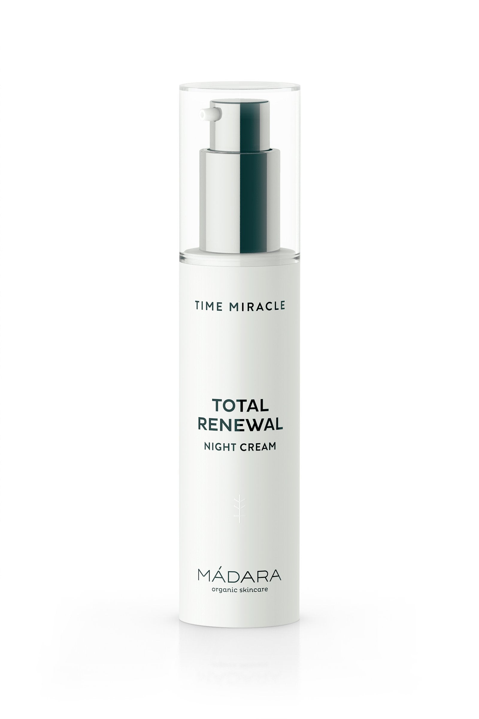 Madara Organic Skincare  Time Miracle Total Renewal Night Cream - With Multi-Molecular Hyaluronic Acid And Balancing Physio-Zinc