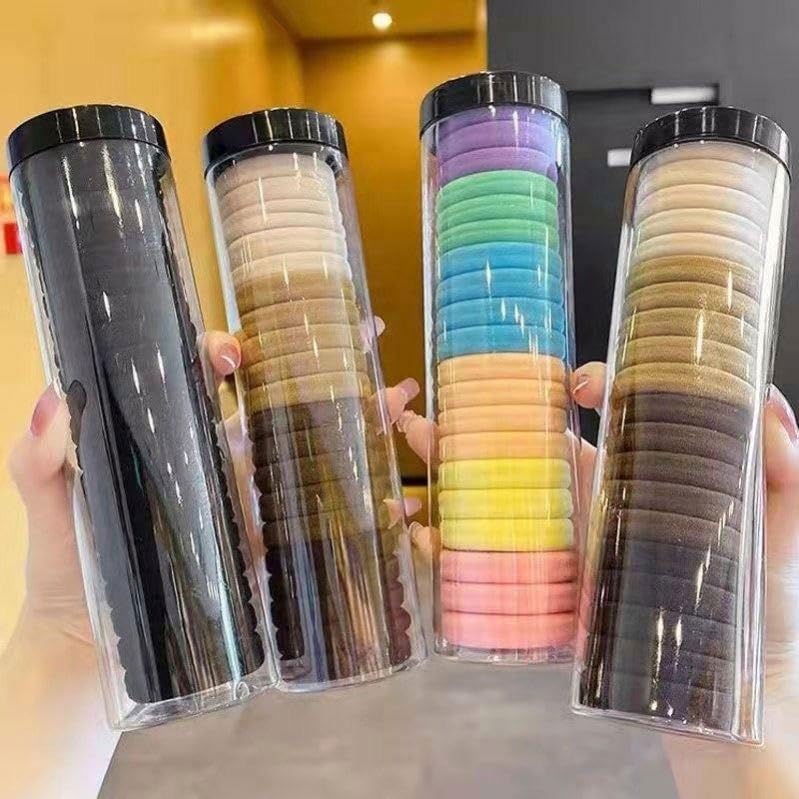 Locans Soft Elastic Hair Bands For Women, Girls & Kids | NoSlip Hair Accessories | Thick Hair Band Set | Hair Bands For Women |