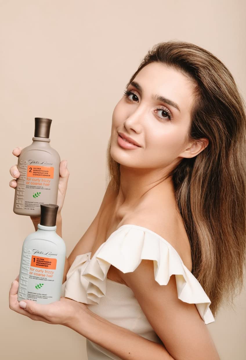 Peter Lamas Ultra Volumizing Conditioner | Softens Fine, Limp Hair With Rice Water And B-Vitamins | Vegan, Paraben, Sulfate-Free
