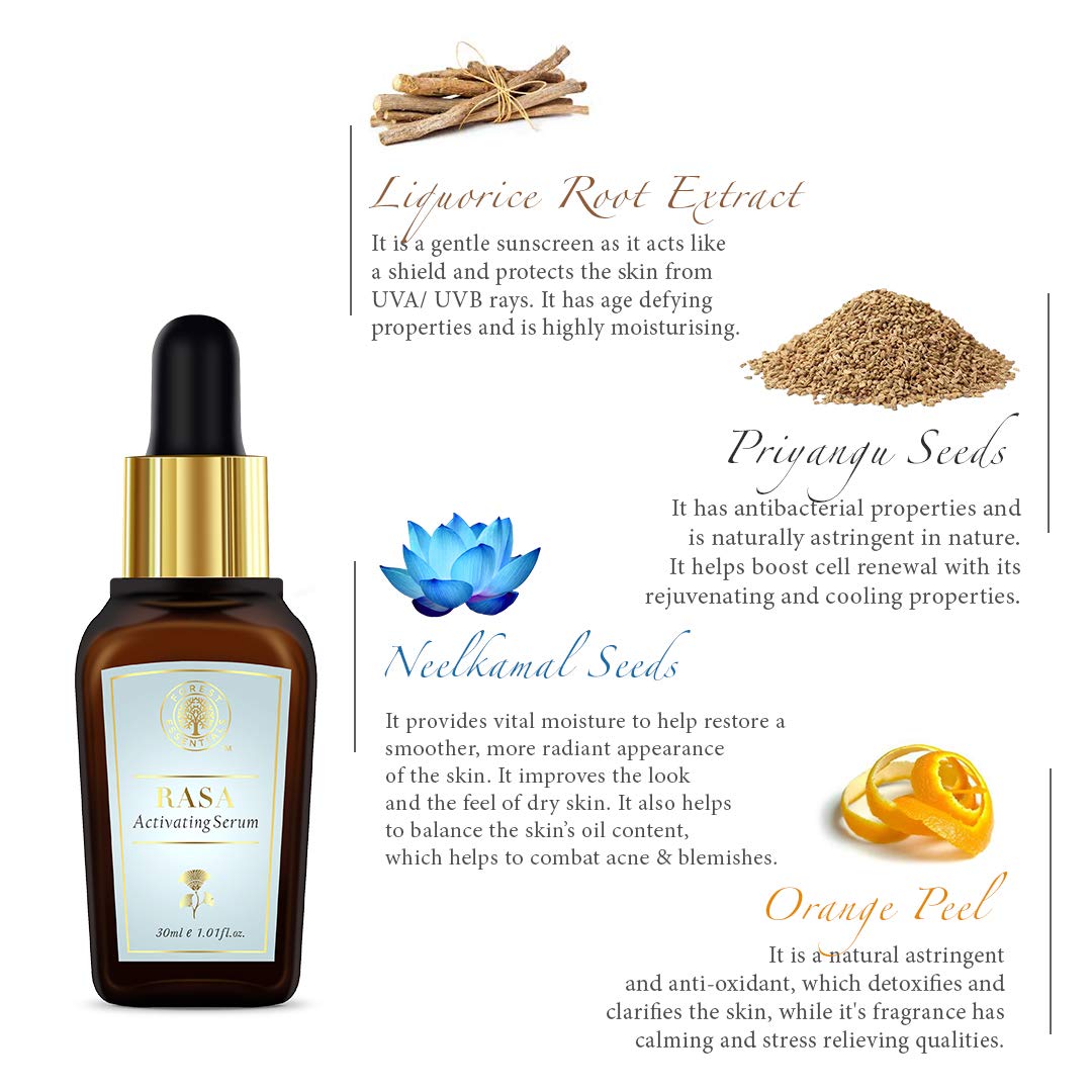 Forest Essentials Activating Serum Rasa, 30ml