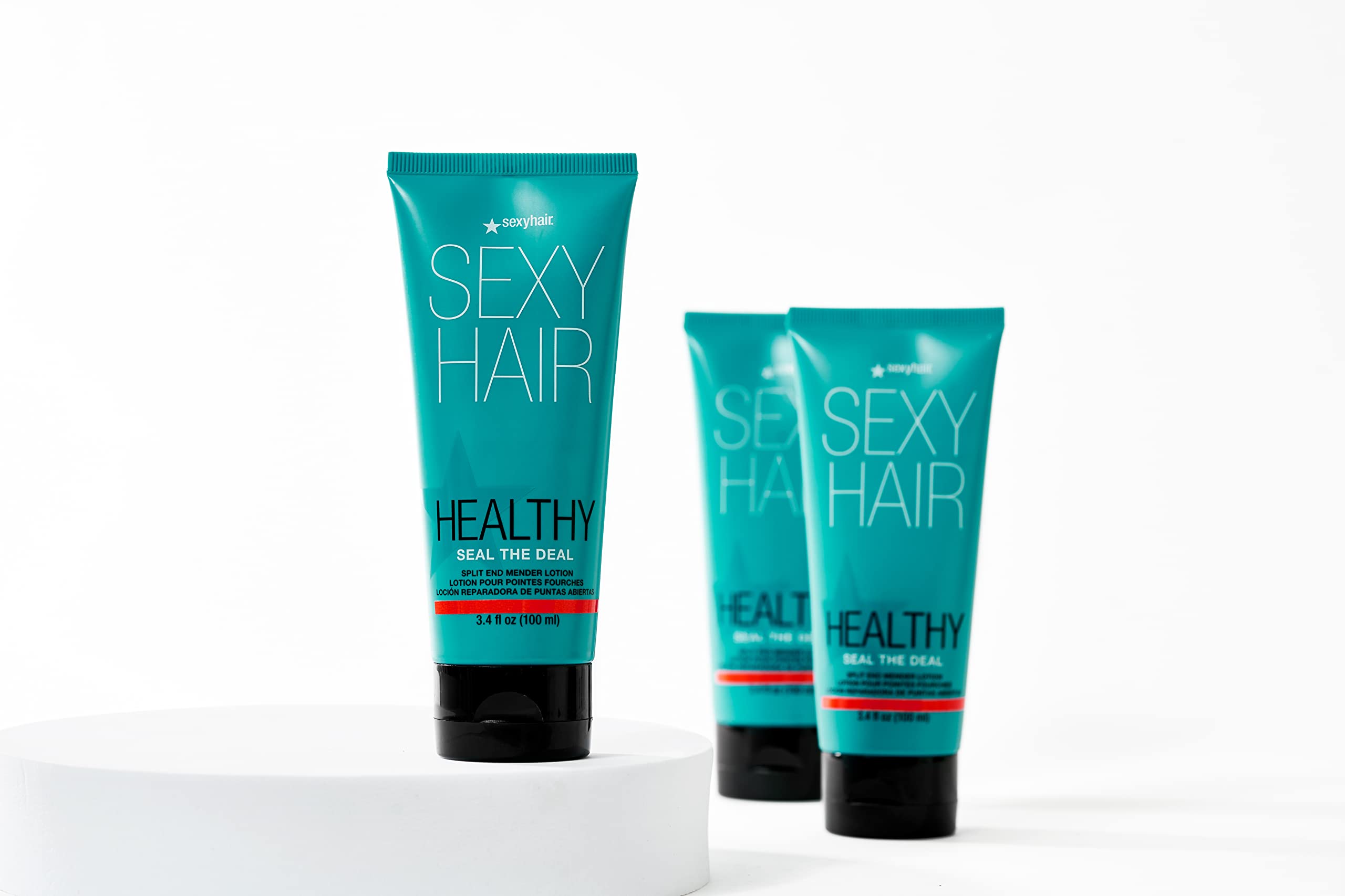Sexyhair Healthy Seal The Deal Split End Mender Lotion, 34 Oz, Mends Split Ends, All Hair Types