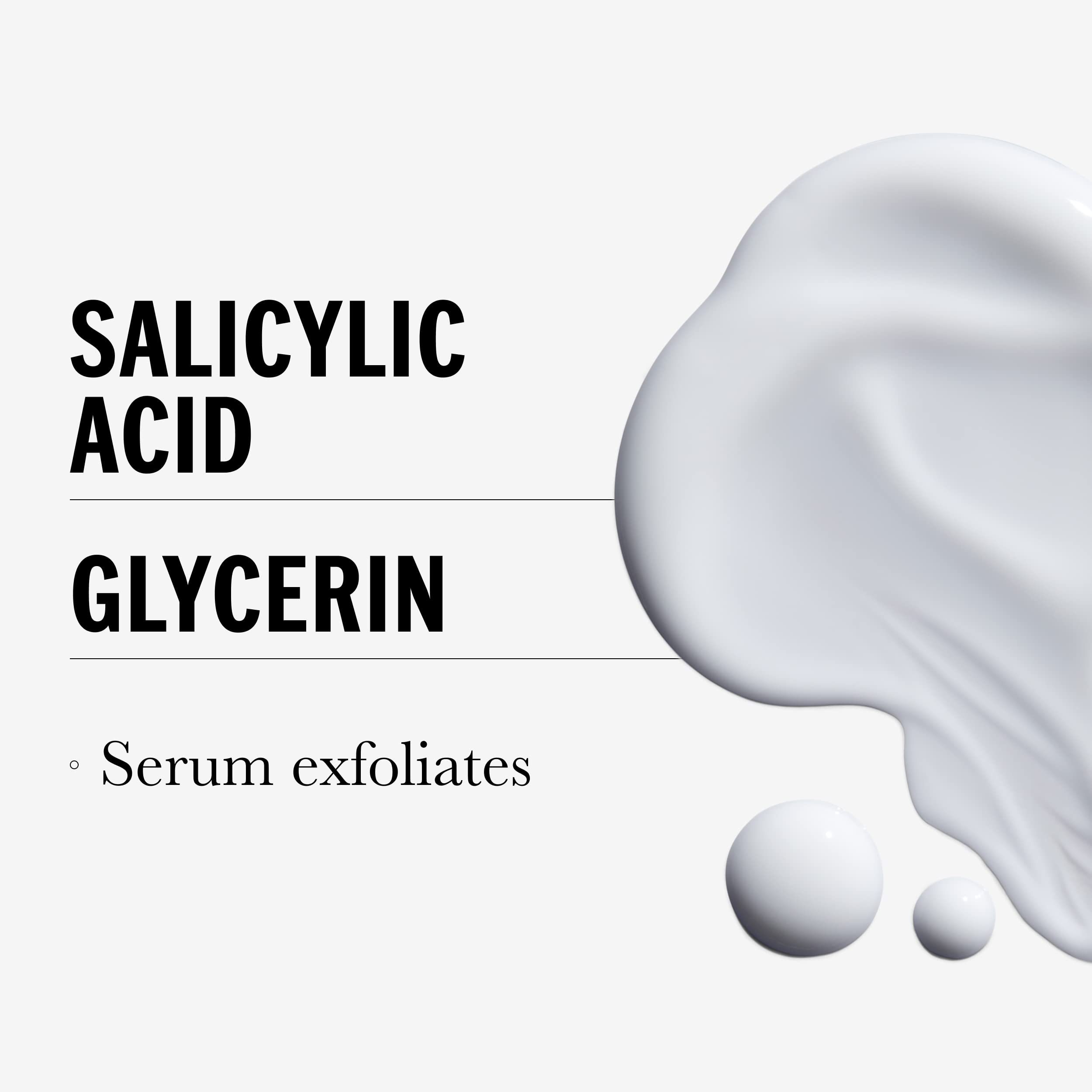 Olay Salicylic Acid Serum, Fragrance-Free Exfoliating Booster, 1 Oz
