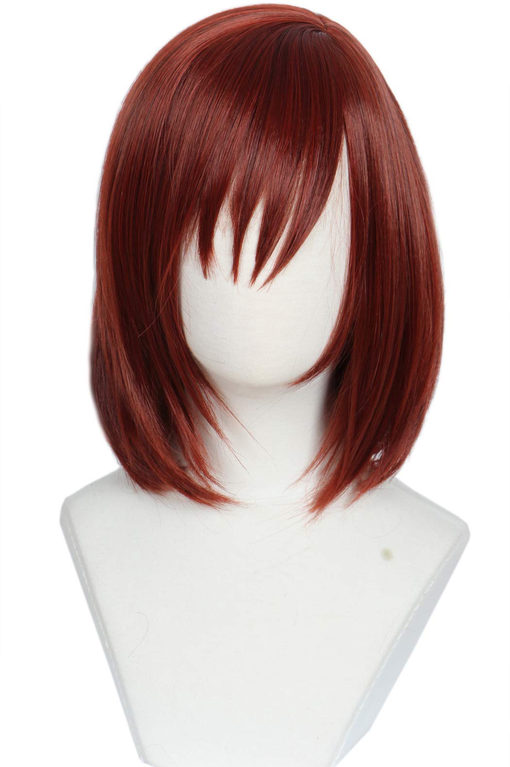 Linfairy Red Mixed Kairi Wig Halloween Cosplay Costume Wig For Women Party Hair