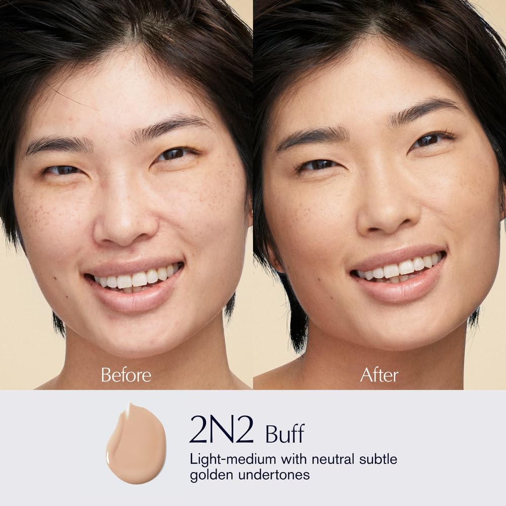 Est  E Lauder Futurist Hydra Rescue Moisturizing Foundation Spf 45 For A 12-Hour Glow, 1.2 Fl Oz, 2N2 Buff