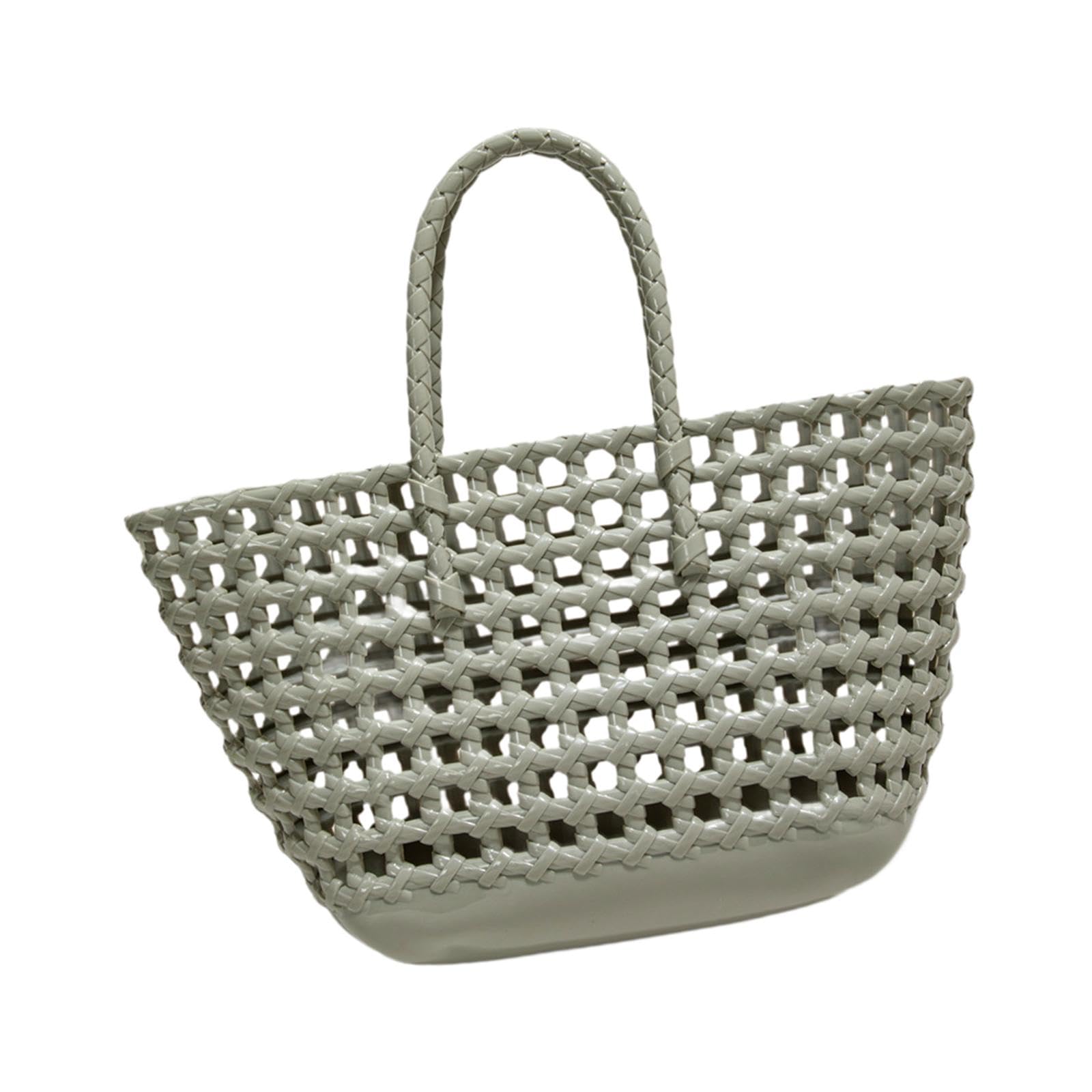 Enakshi Womens Woven Tote Bag Lightweight Summer Beach Handbag For Vacation Shopping Light Green|Clothing, Shoes & Accessories |