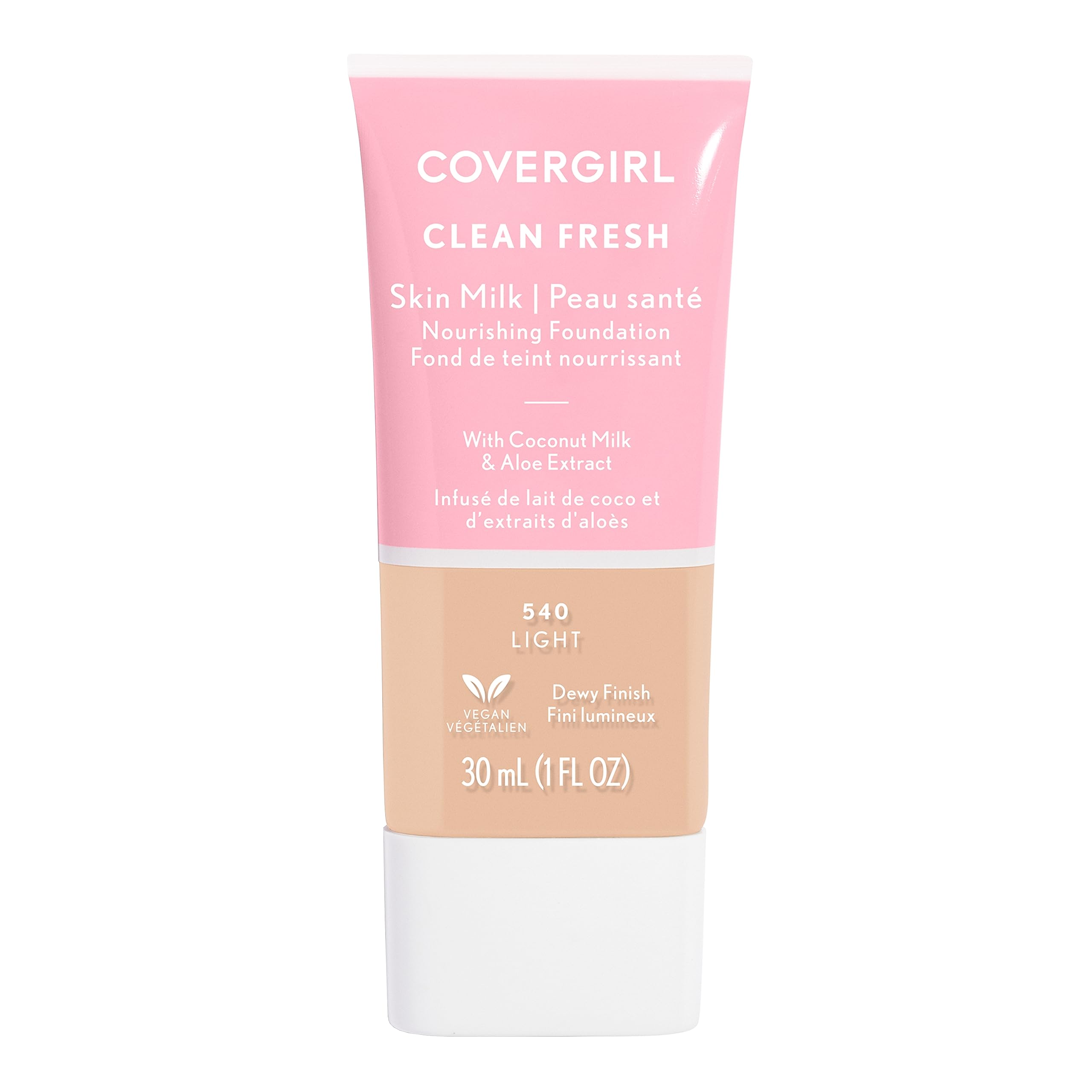 Covergirl, Clean Fresh Skin Milk Foundation, Light, 1 Fl Oz (Pack Of 1)