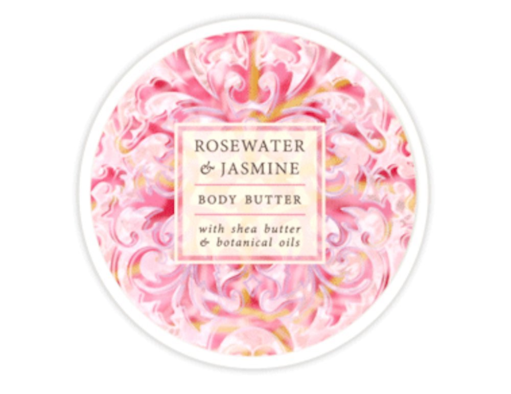Greenwich Bay - 8 Oz. Botanical Body Butter - Rosewater & Jasmine