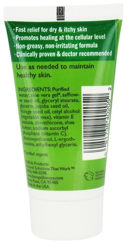 Shikai Borage Dry Skin Therapy Lotion, 1 Oz.