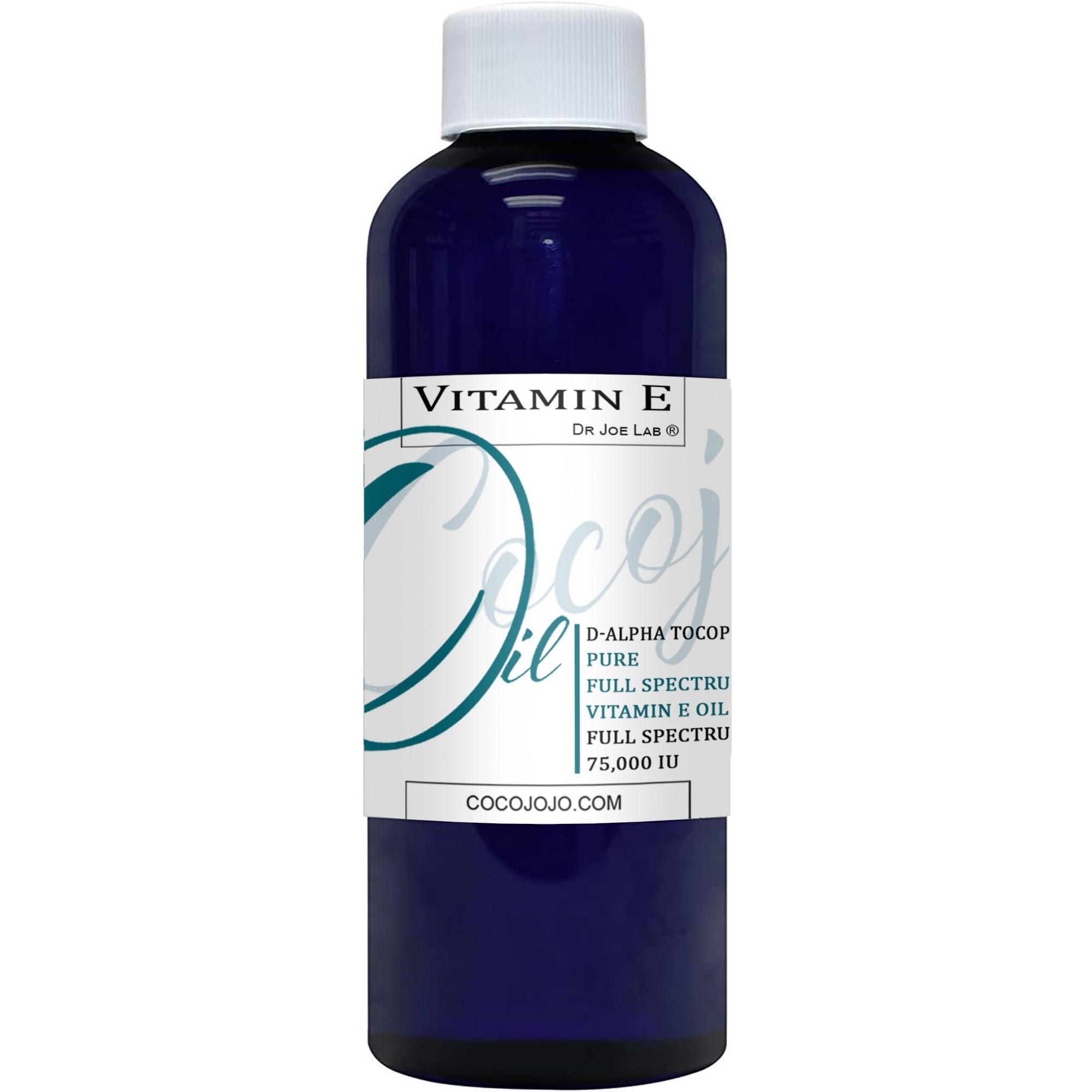 Cocojojo Vitamin E Oil For Skin, Organic Vitamin E Oil For Hair, Face, Liquid Vitamin E, Vitamin E Body Oil, 100% Pure Natural C