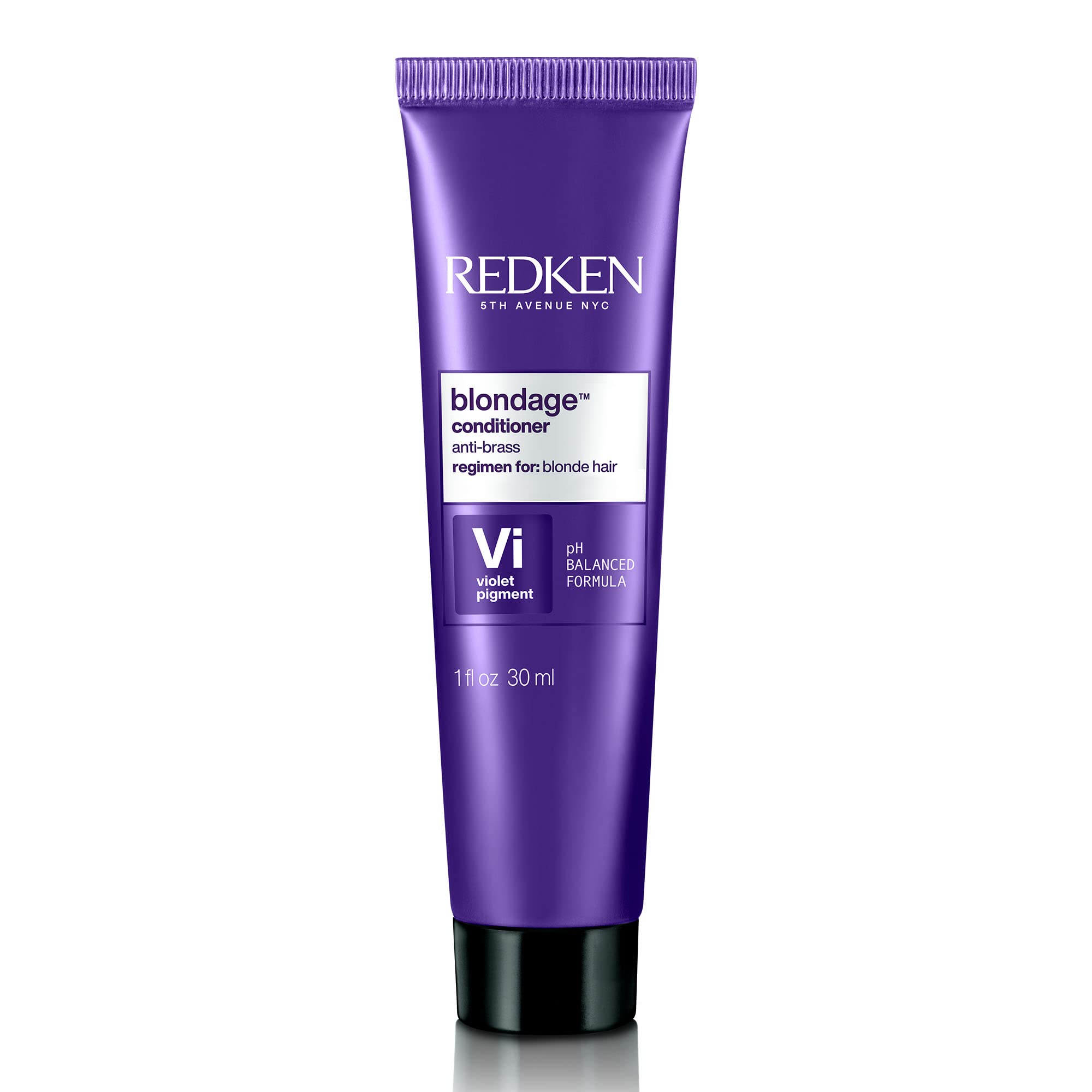 Redken Color Extend Blondage Color Depositing Purple Conditioner | Hair Toner For Blonde Hair | Neutralizes Brass & Moisturizes