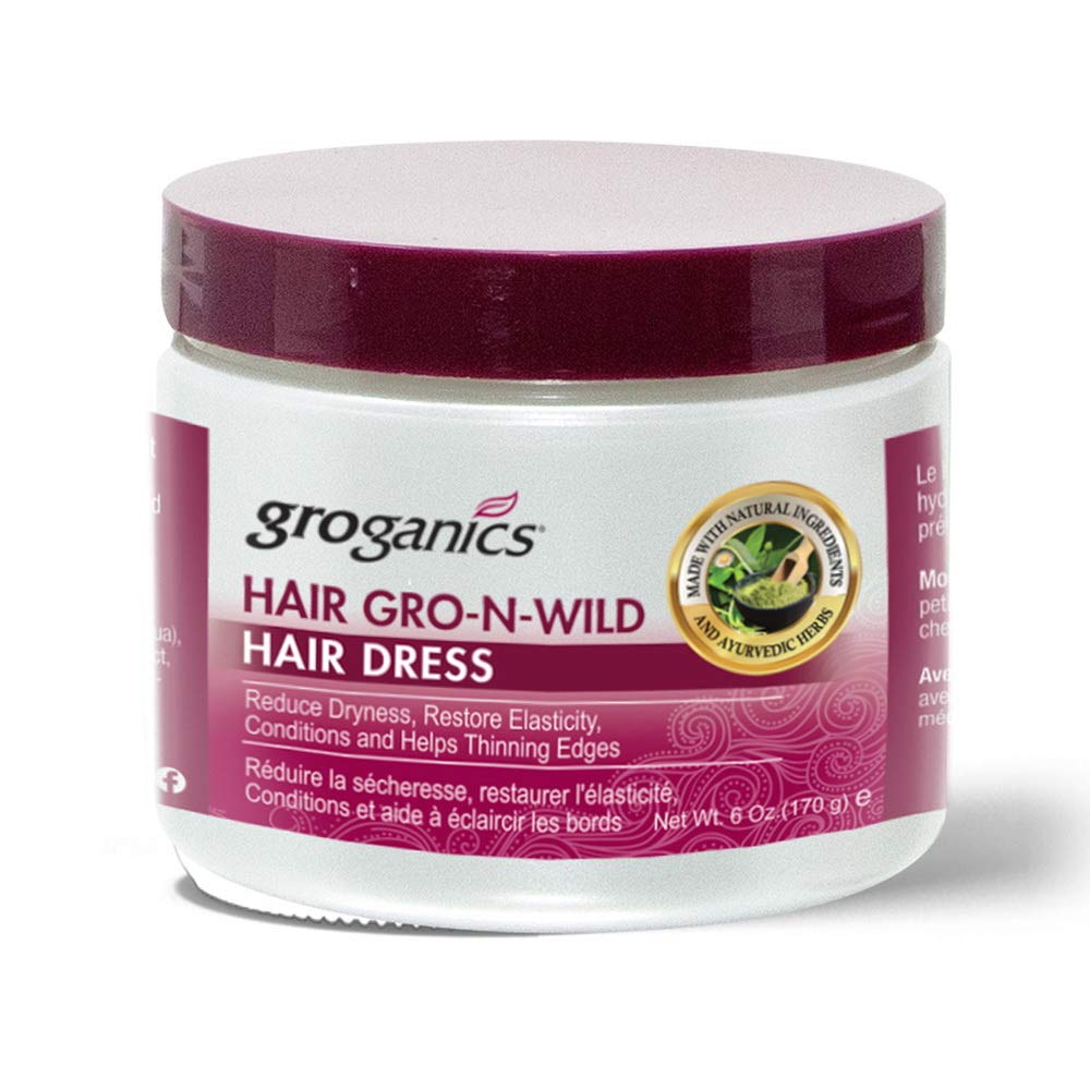 Groganics Hair Gro-N-Wild Conditioning Creme, 6 Oz (Pack Of 4)
