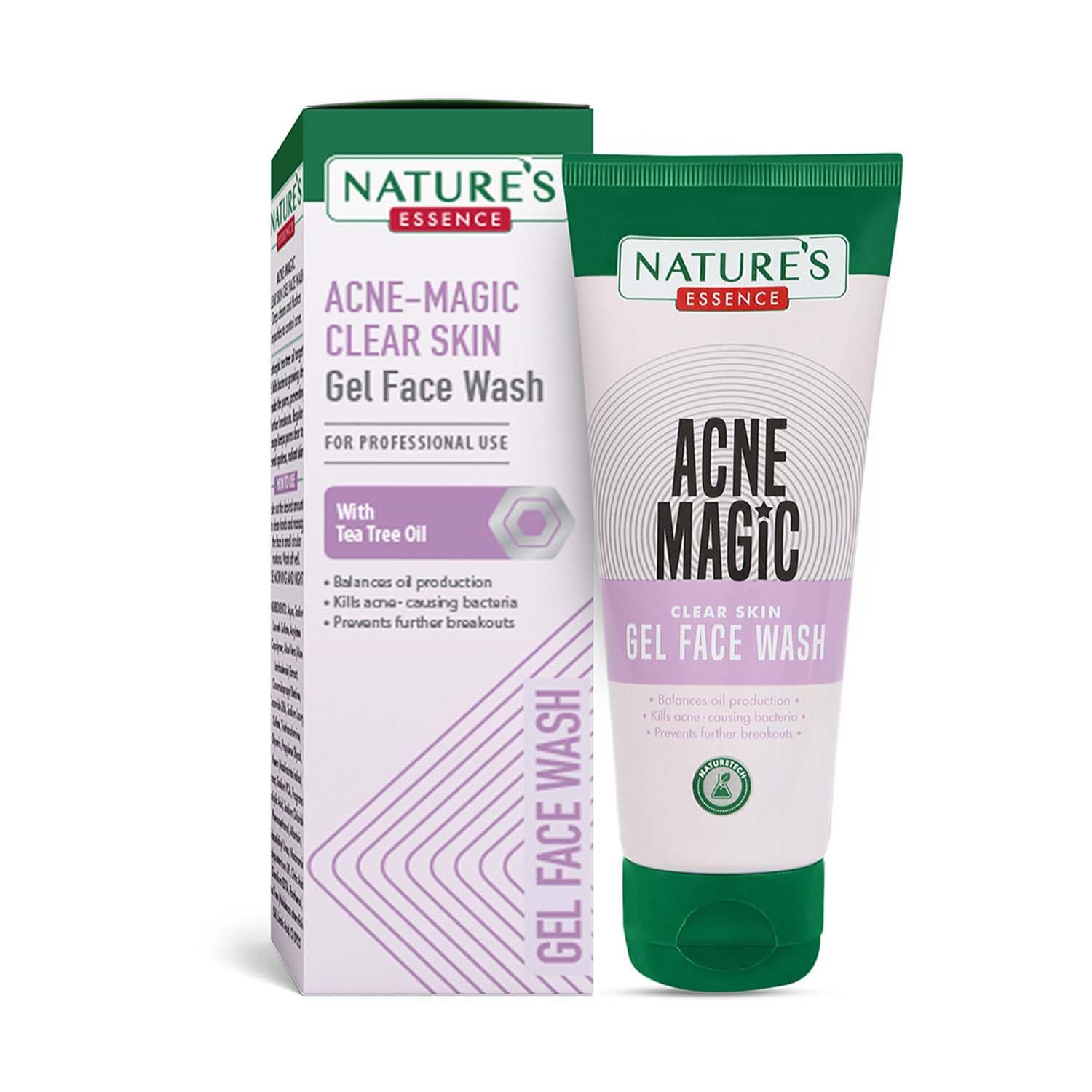 Natures Essence Acne Magic Clear Skin Gel Face Wash, 100 Ml