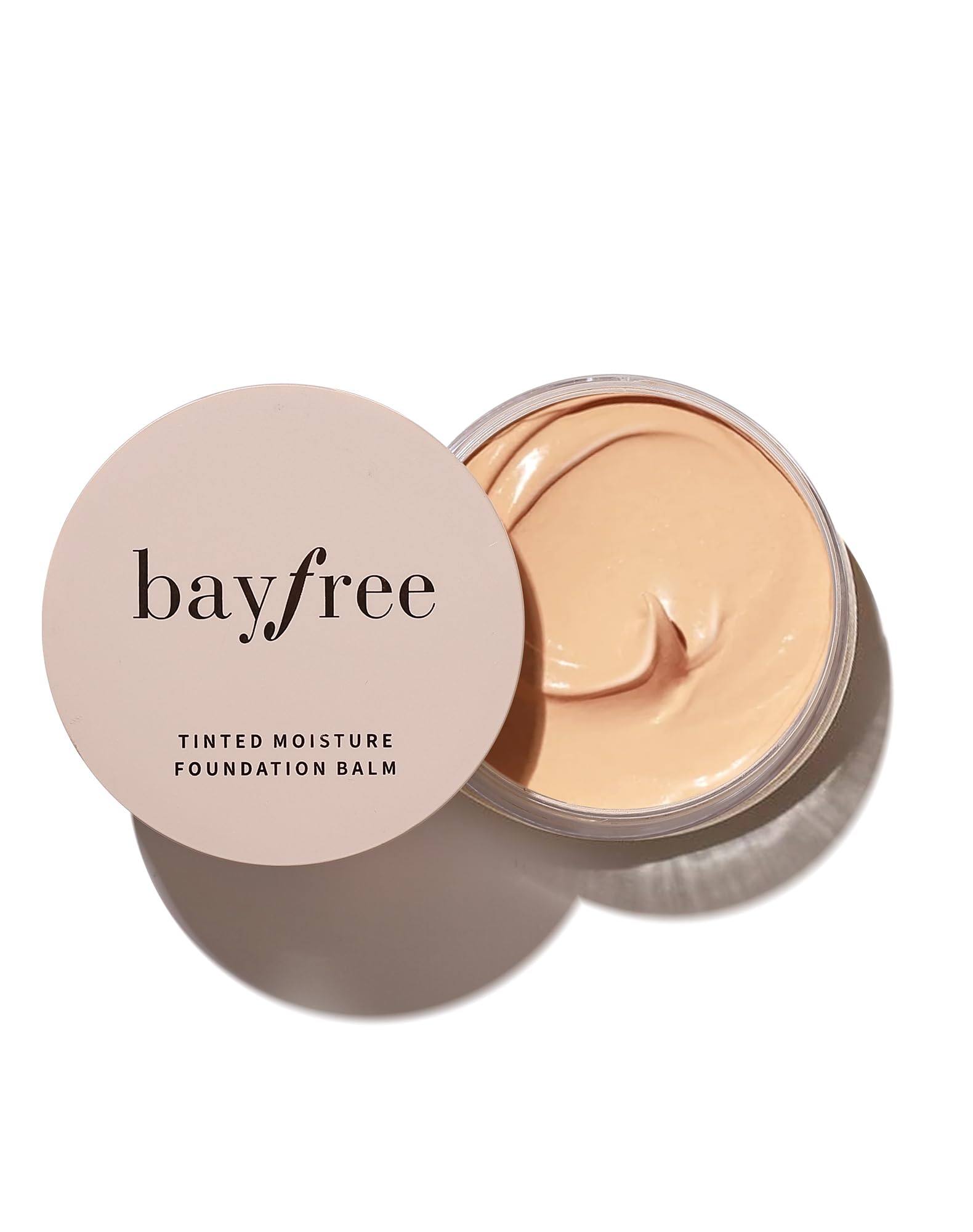 bayfree Tinted Moisture Foundation Balm, All-Day Wear Full Coverage Foundation, Hydrating & Weightless, Sweatproof & Humidity-Re