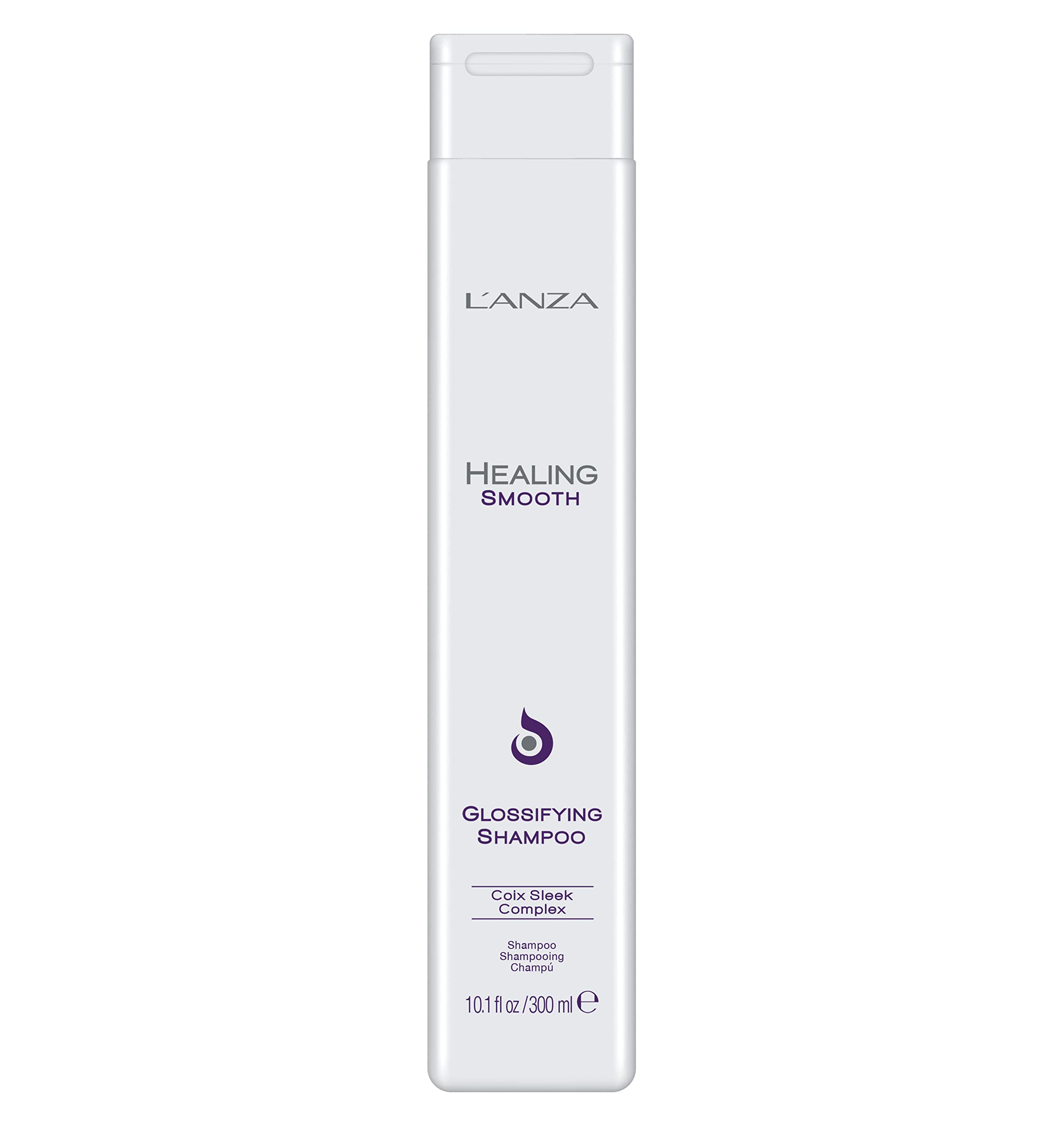 LANZA Healing Smooth Glossifying Shampoo, Nourishes, Repairs, and Boosts Hair Shine and Strength for a Perfect Silky-Smooth, Fr