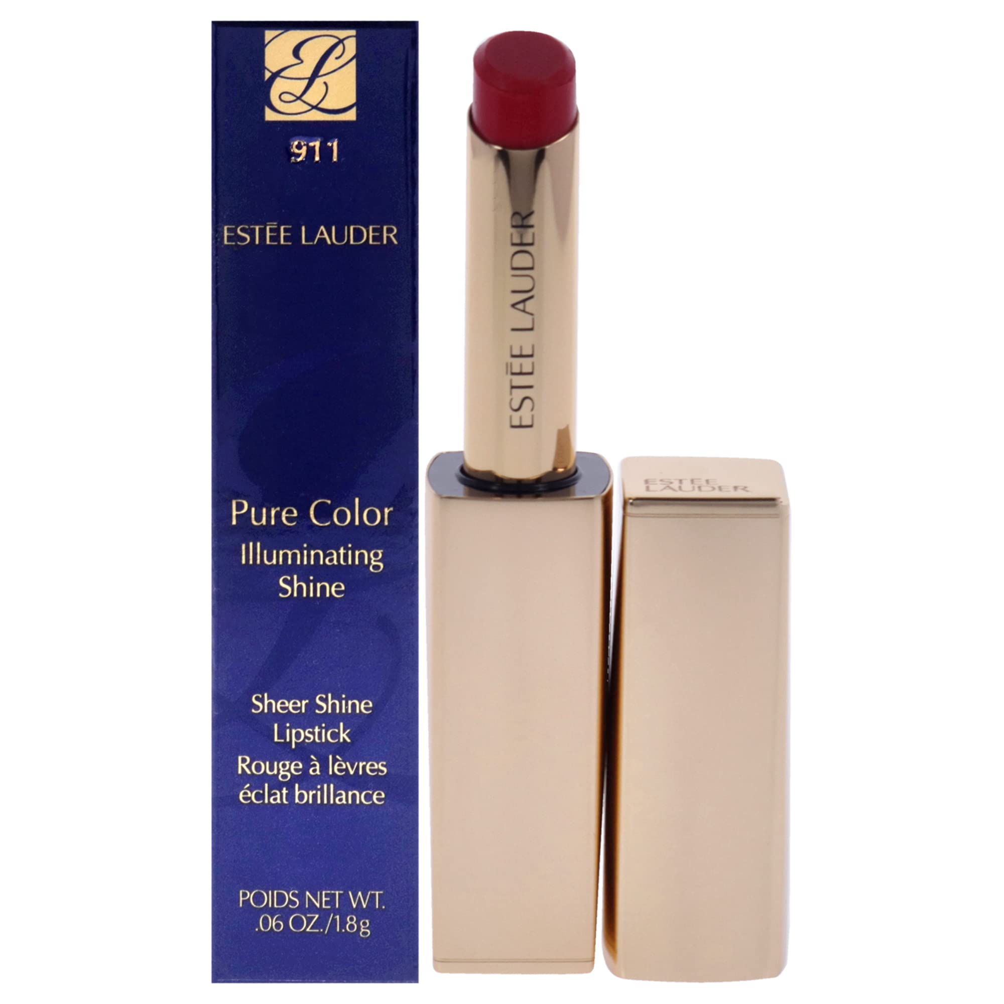 Estee Lauder Pure Color Illuminating Shine Lipstick - 911 Little Legend Lipstick Women 0.06 Oz