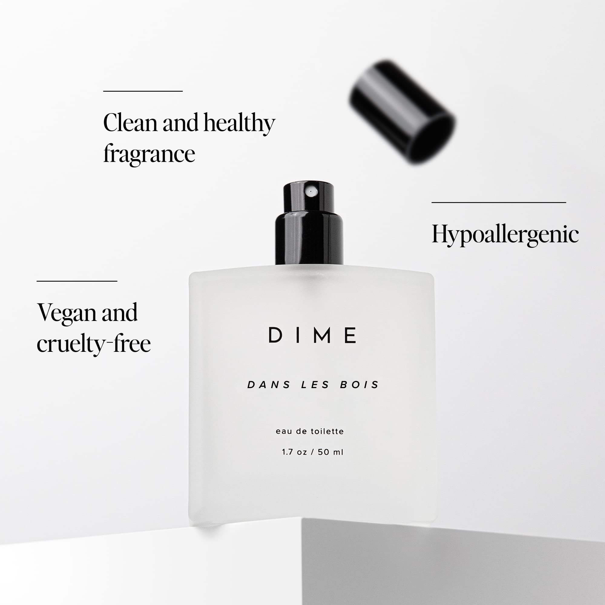 Dime Beauty Perfume Dans Les Bois, 1.7 Oz / 50 Ml - Feminine And Bold Scent, Hypoallergenic, Clean Perfume, Eau De Toilette For