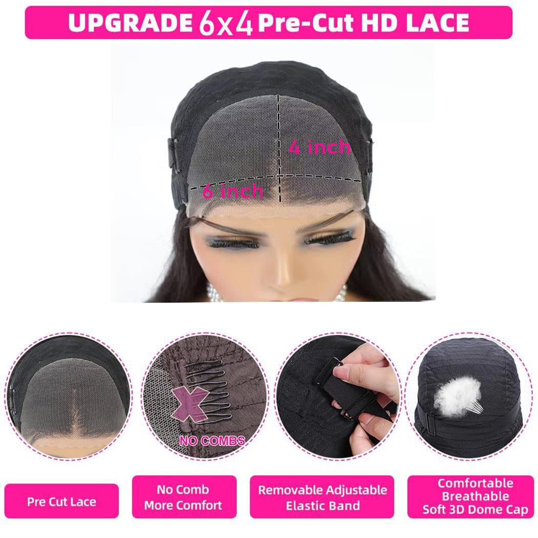 32 Inch Body Wave Lace Front Wigs Human Hair Pre Plucked With Baby Hair Wear And Go Glueless Wigs Human Hair Pre Plucked Pre Cut